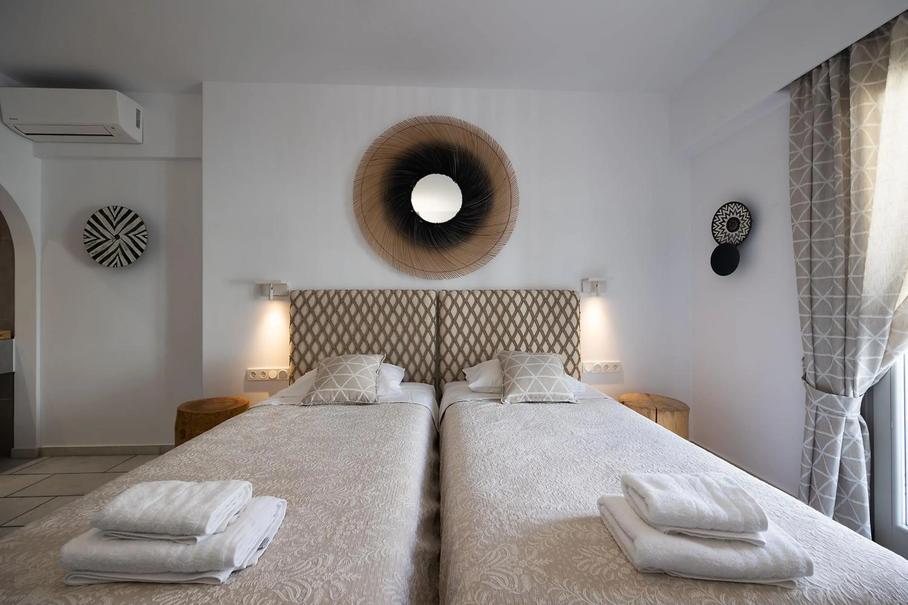 Bed in Hotel Villa Flora