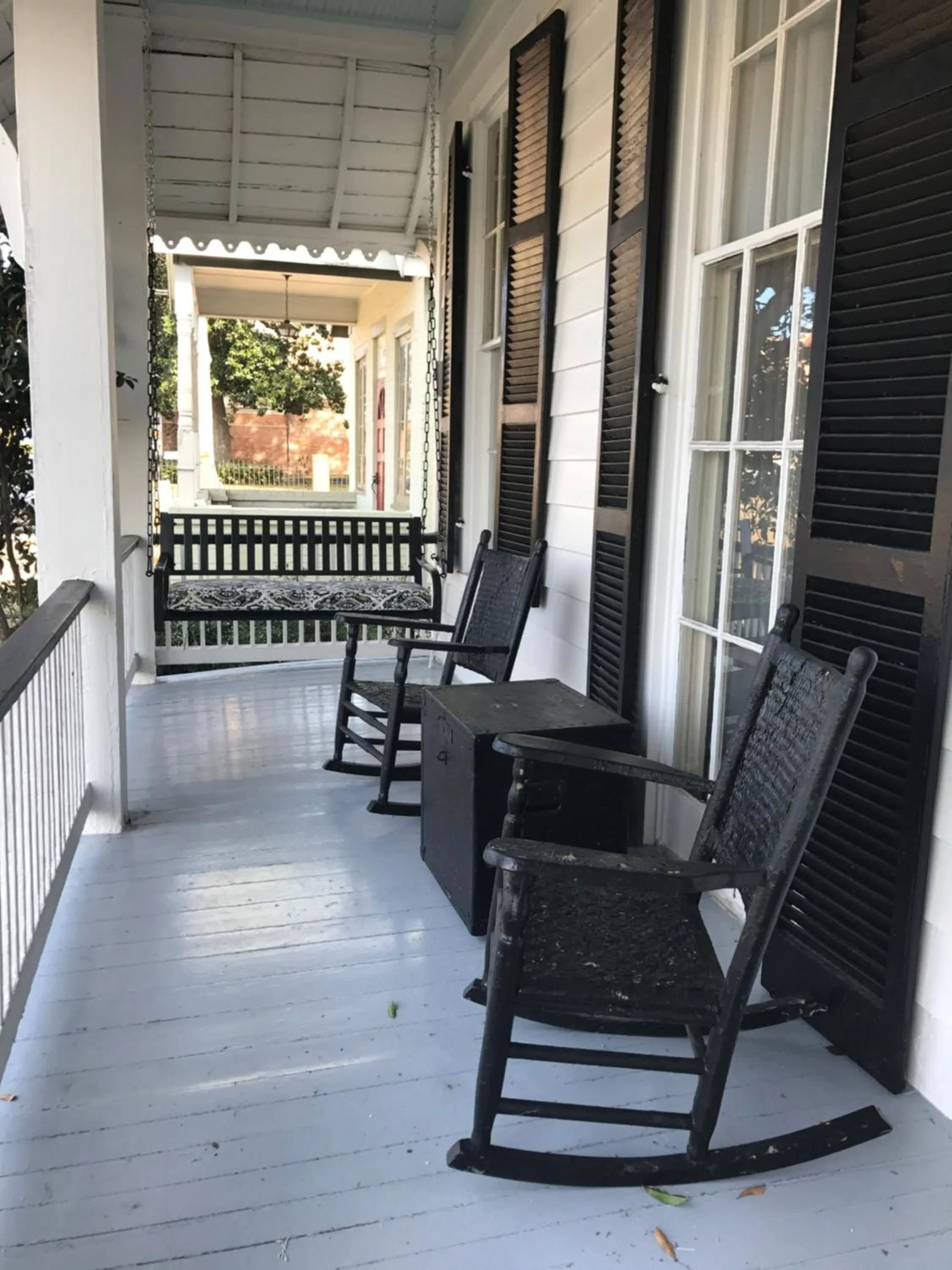 Balcony/Terrace in Riverboat Bed & Breakfast