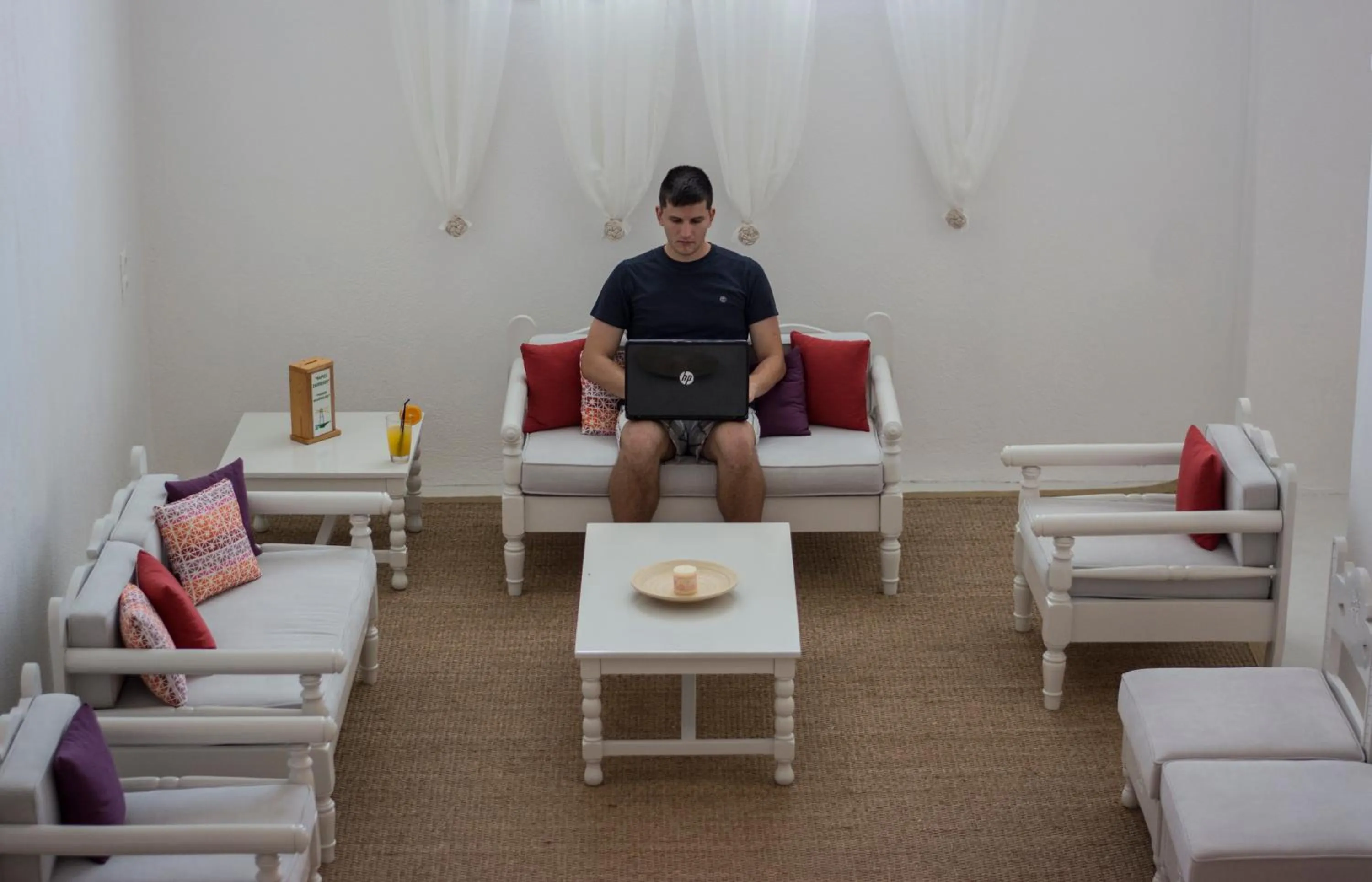 Lobby or reception in Amalia Hotel