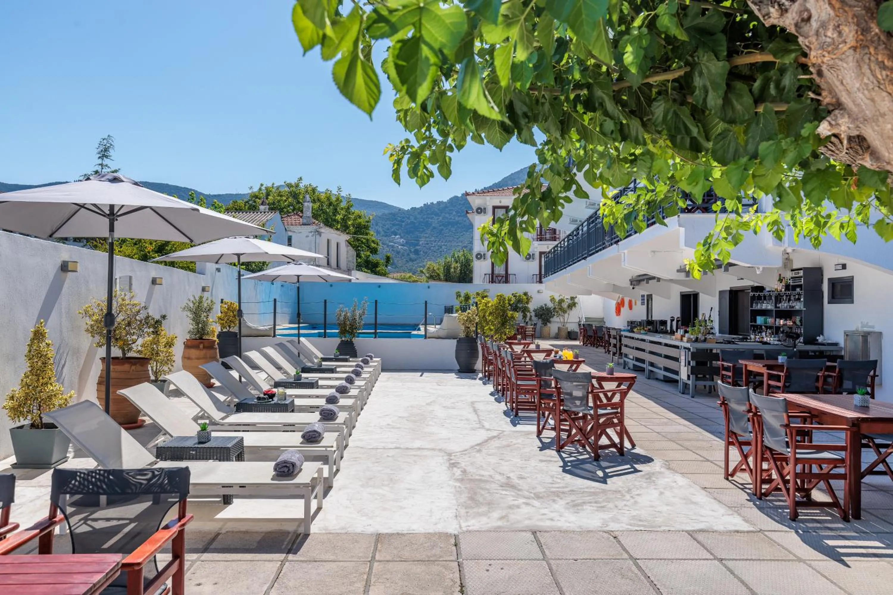 Restaurant/places to eat in Amalia Hotel