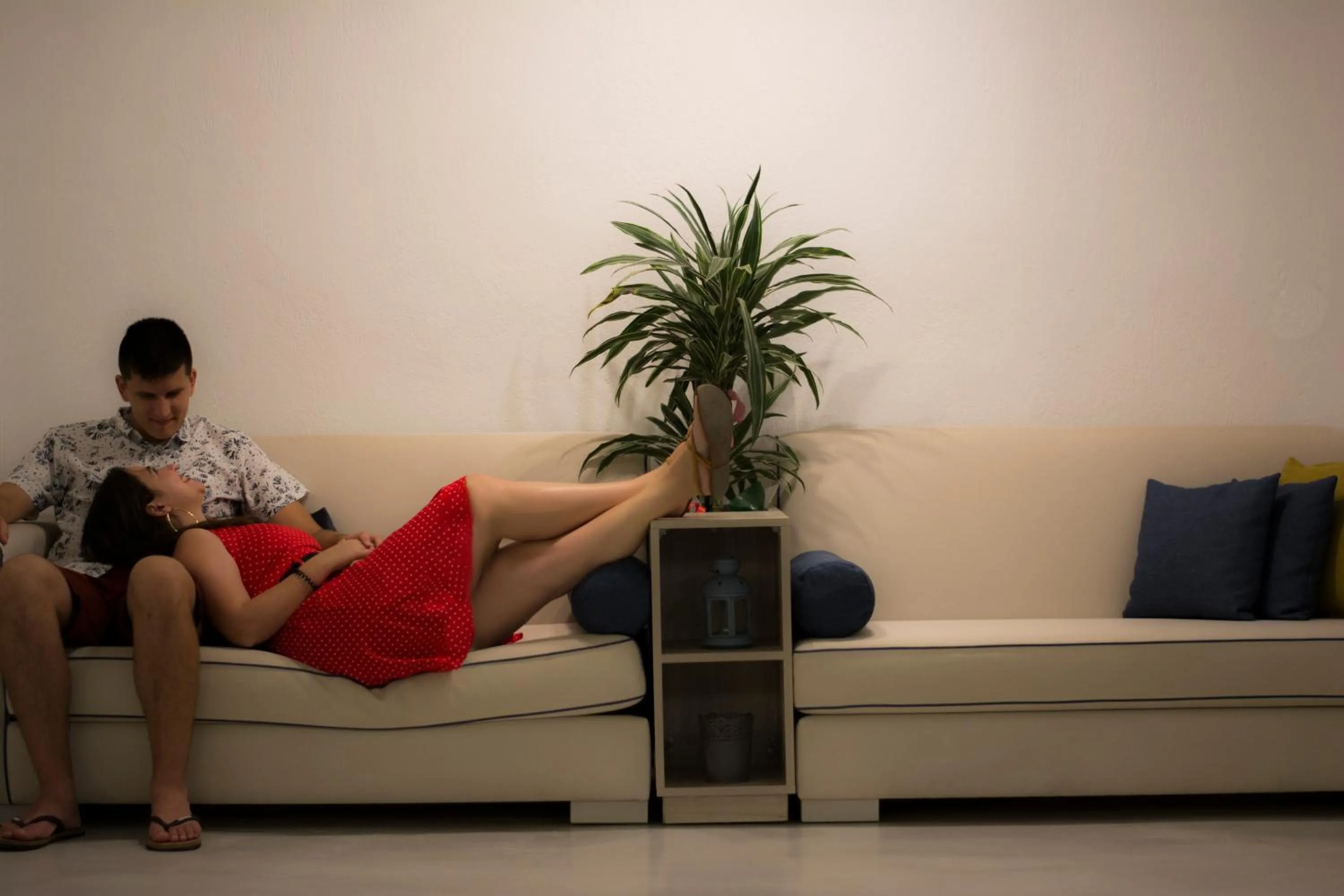 Living room in Amalia Hotel