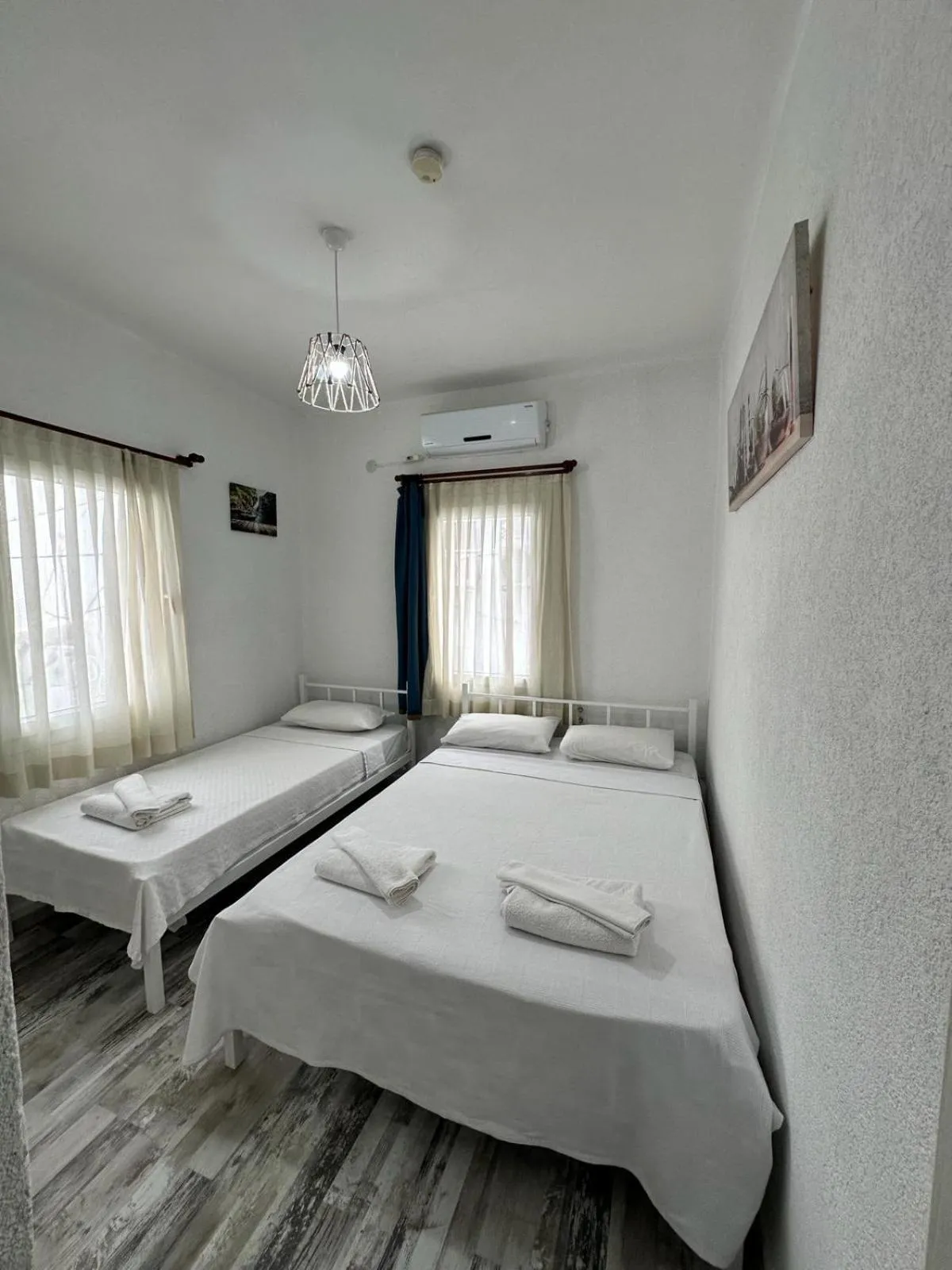 Bed in Denizati Pension