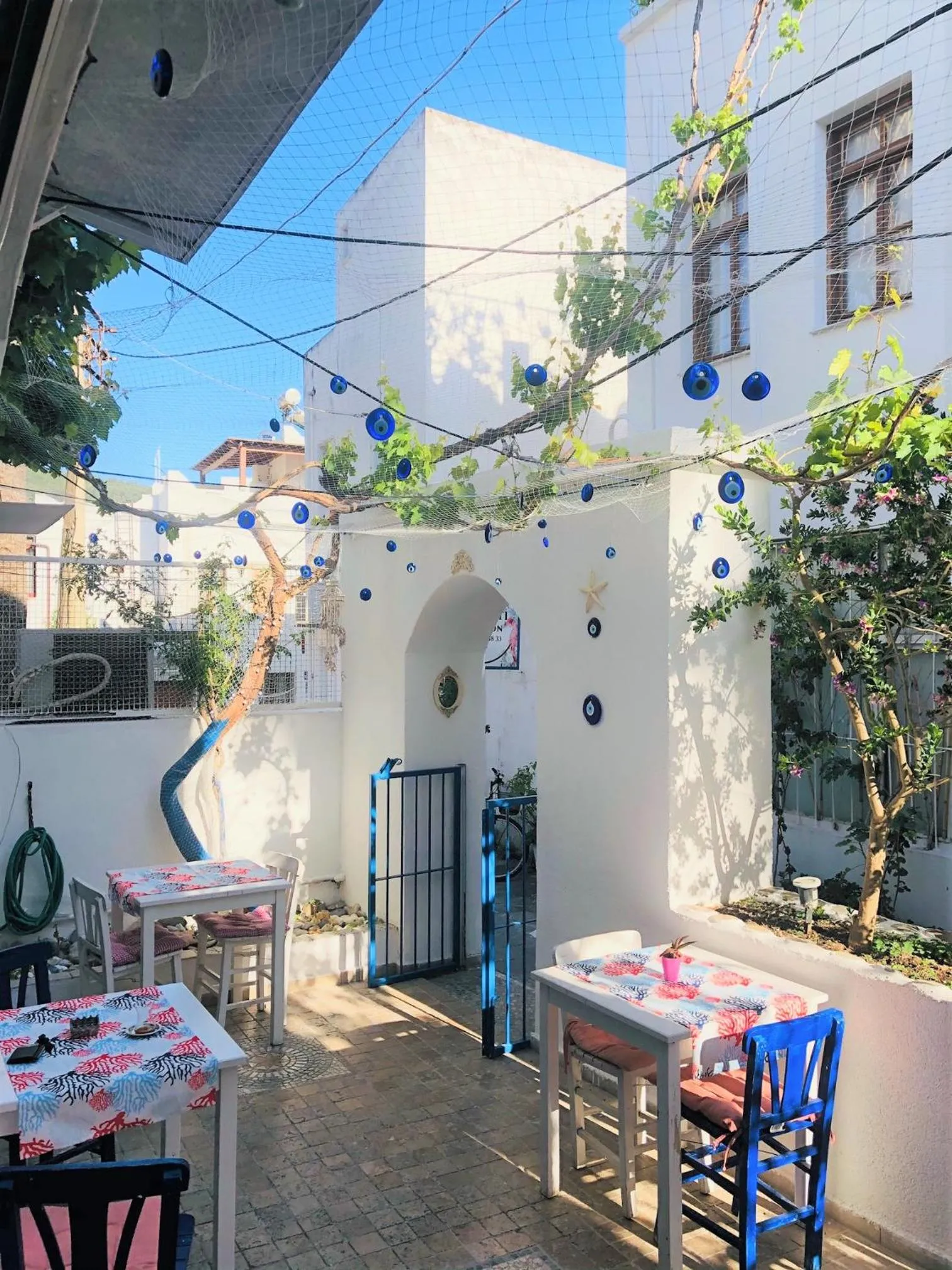 Garden in Denizati Pension