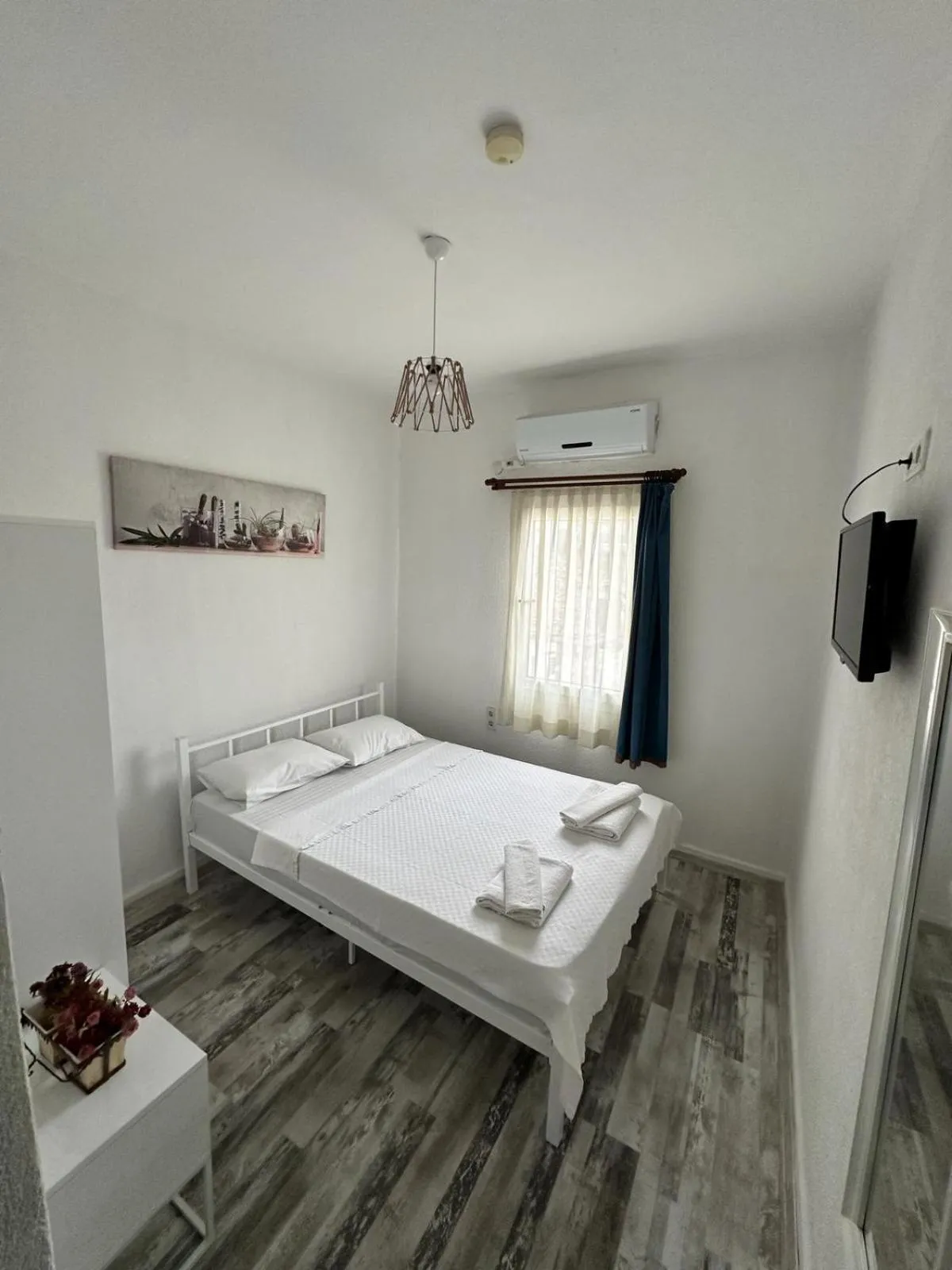 Bed in Denizati Pension