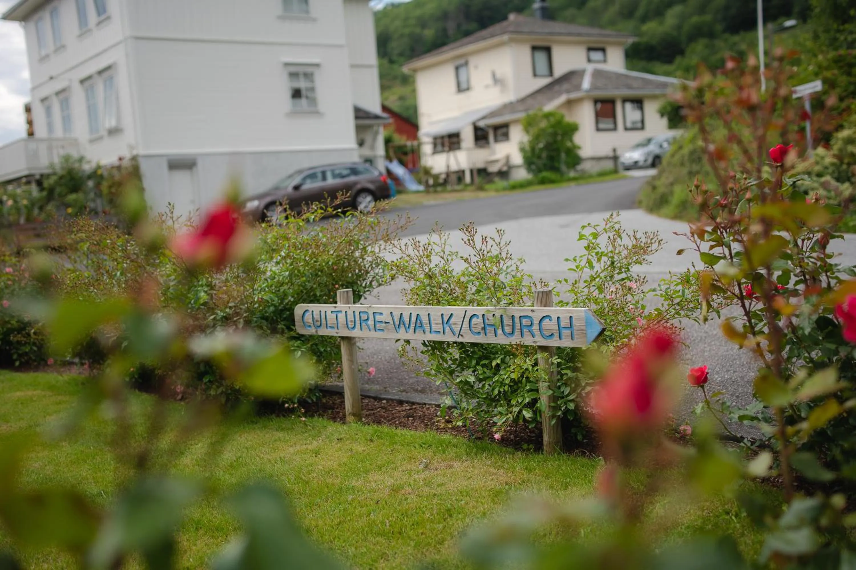Garden in Leikanger Fjordhotel - Unike Hoteller