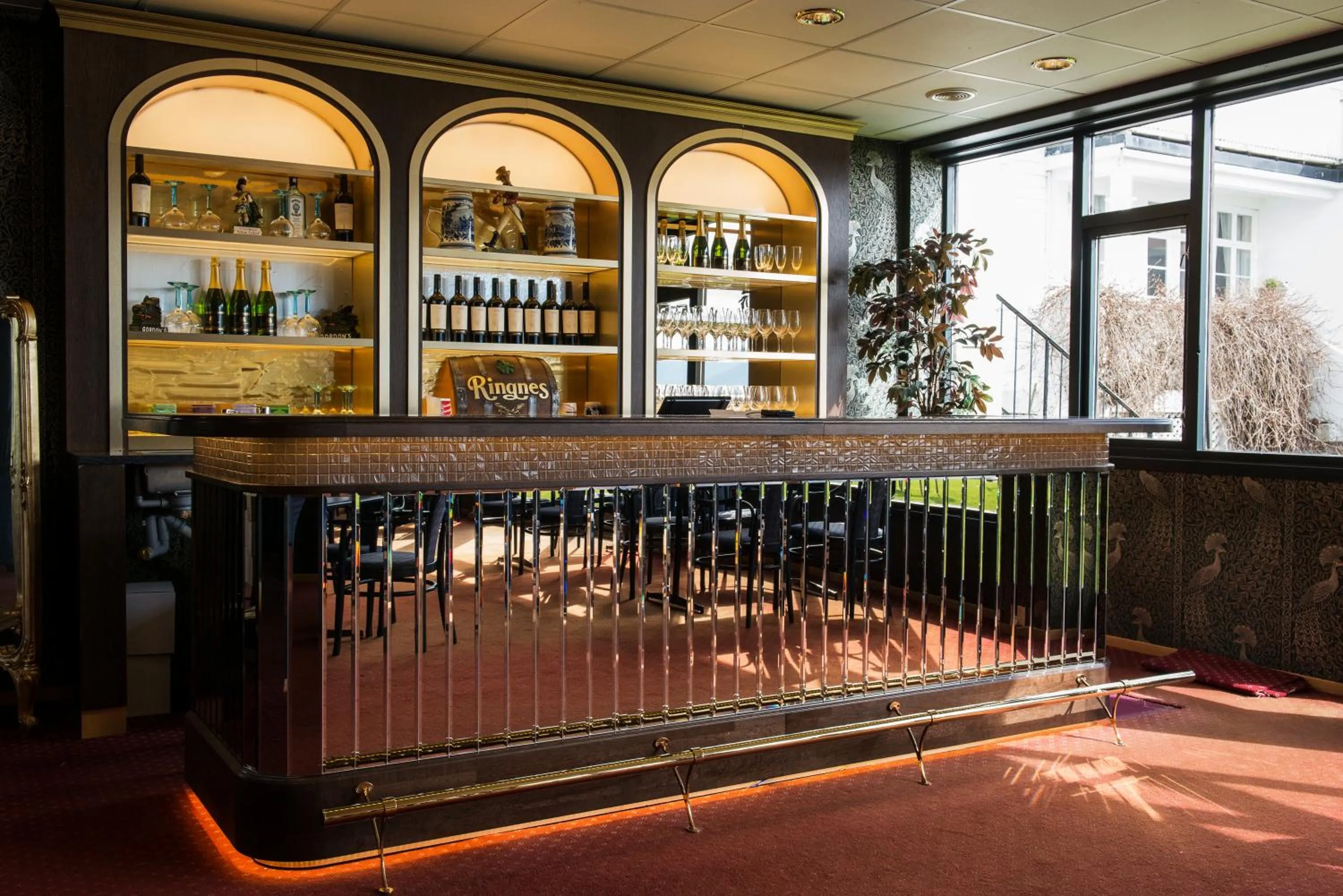 Lounge or bar in Leikanger Fjordhotel - Unike Hoteller