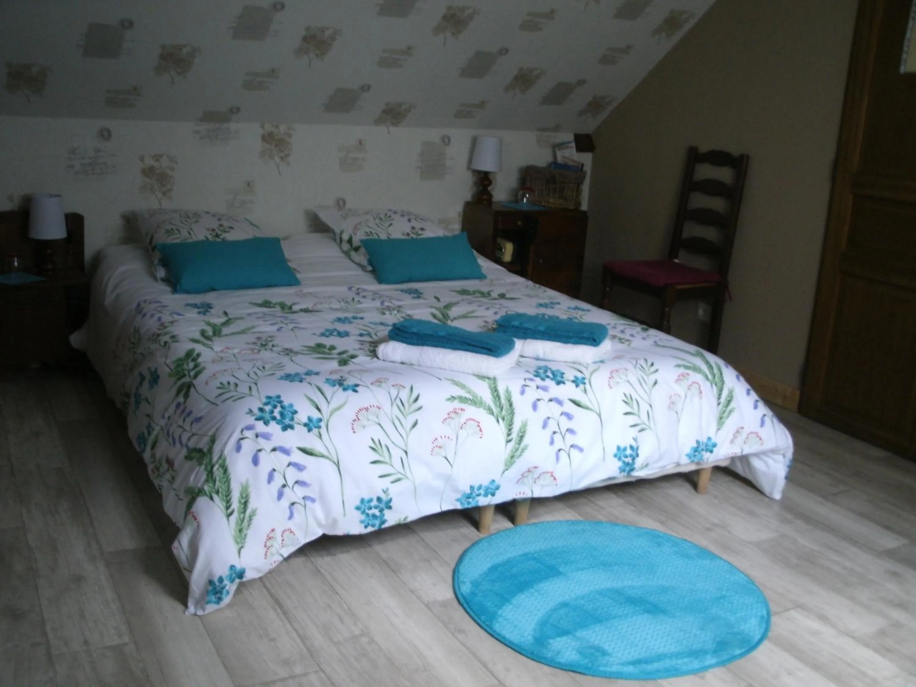 Double Room with Extra Bed in Chambres d'hotes du Moulin