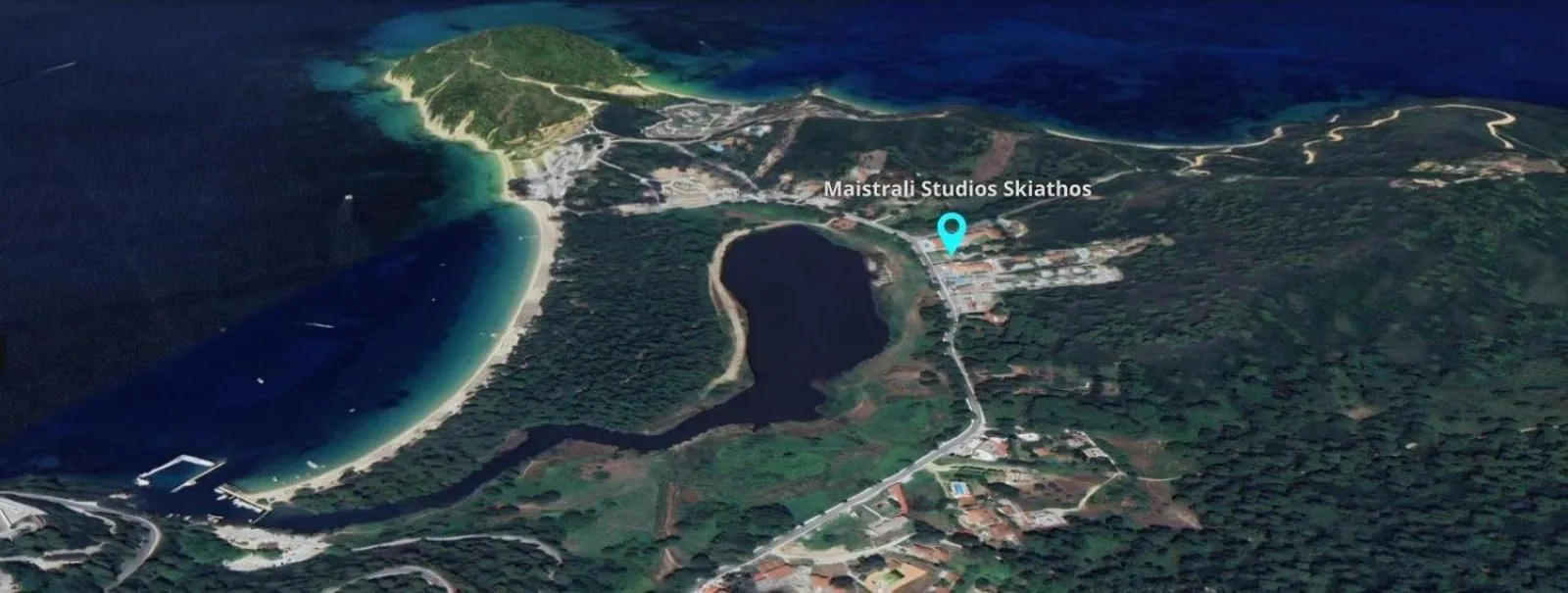 Property building in Maistrali Studios Skiathos