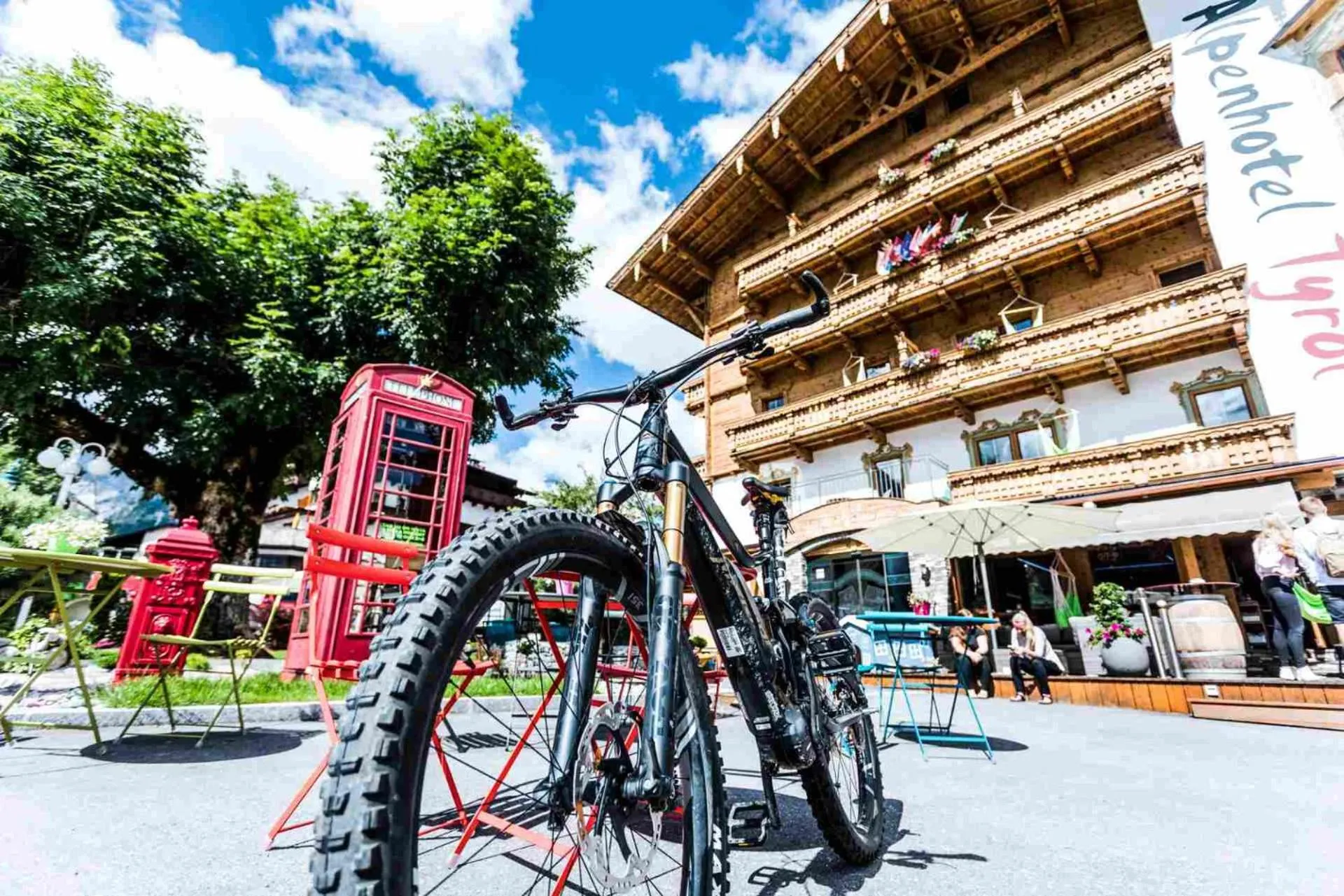 Facade/entrance in ALPENHOTEL TYROL - B&B - ADULTS ONLY - Alpines Lifestylehotel