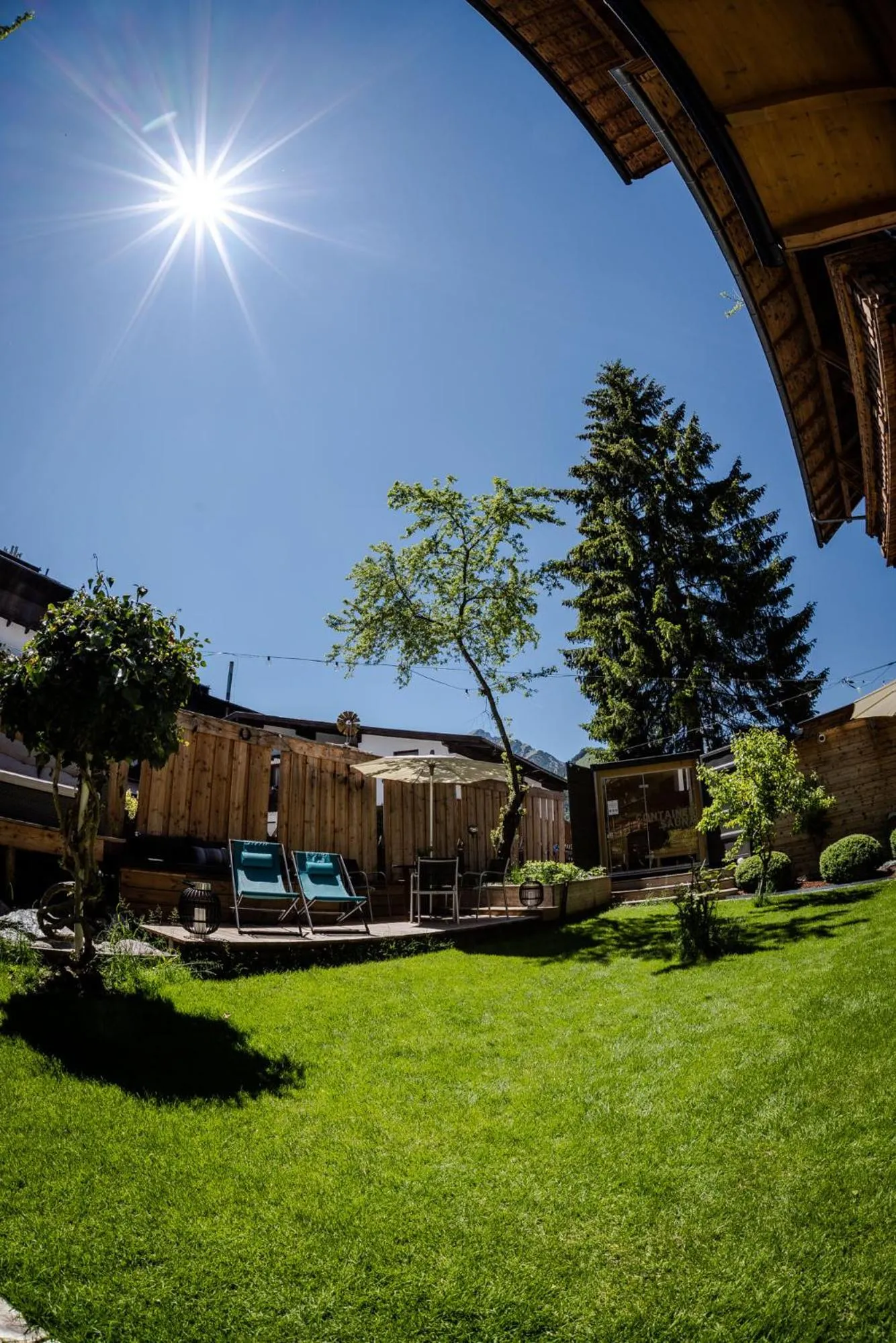 Garden in ALPENHOTEL TYROL - B&B - ADULTS ONLY - Alpines Lifestylehotel