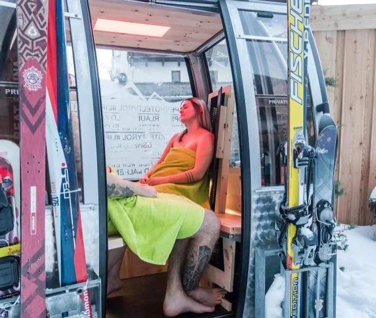 Sauna in ALPENHOTEL TYROL - B&B - ADULTS ONLY - Alpines Lifestylehotel