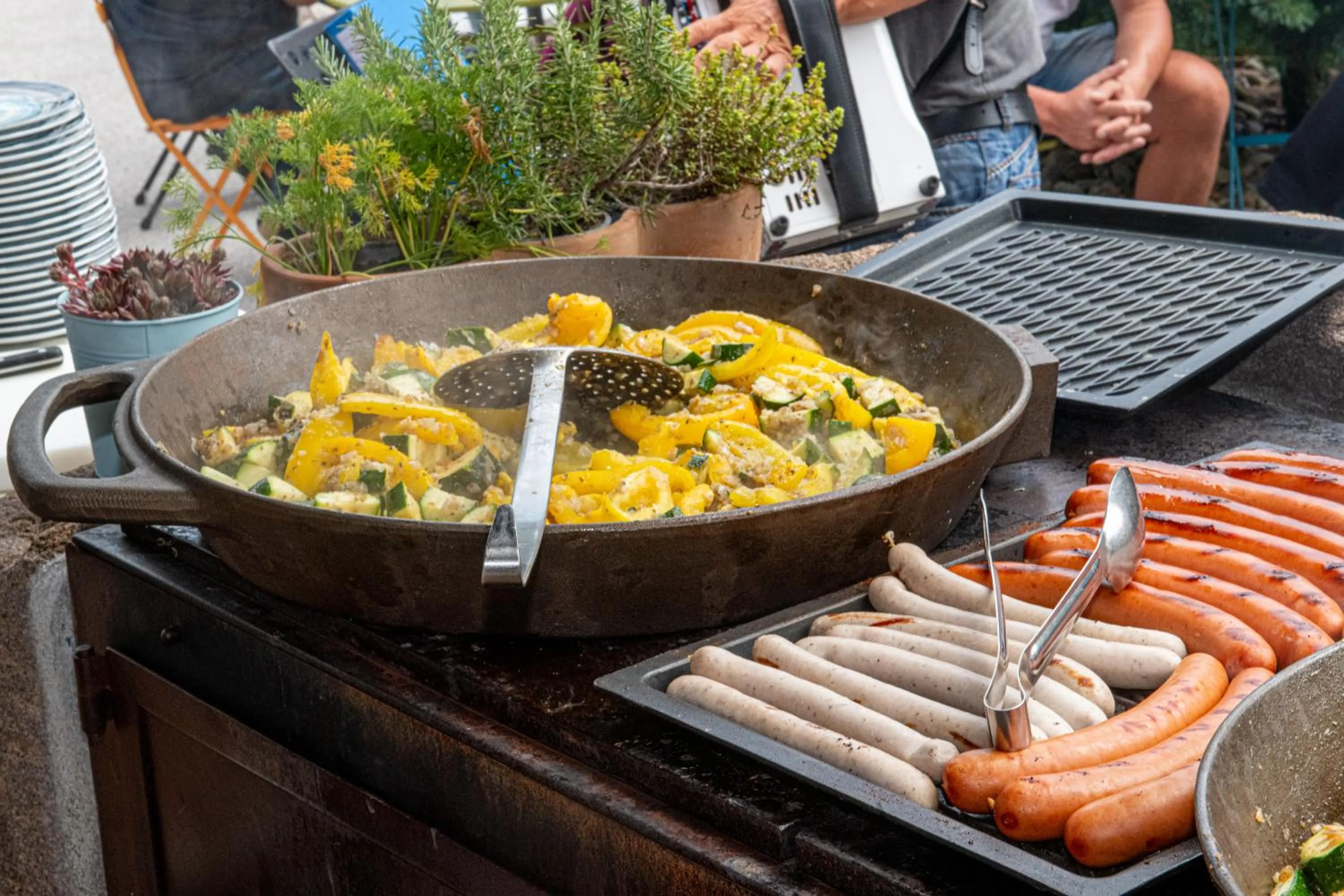 BBQ facilities in ALPENHOTEL TYROL - B&B - ADULTS ONLY - Alpines Lifestylehotel