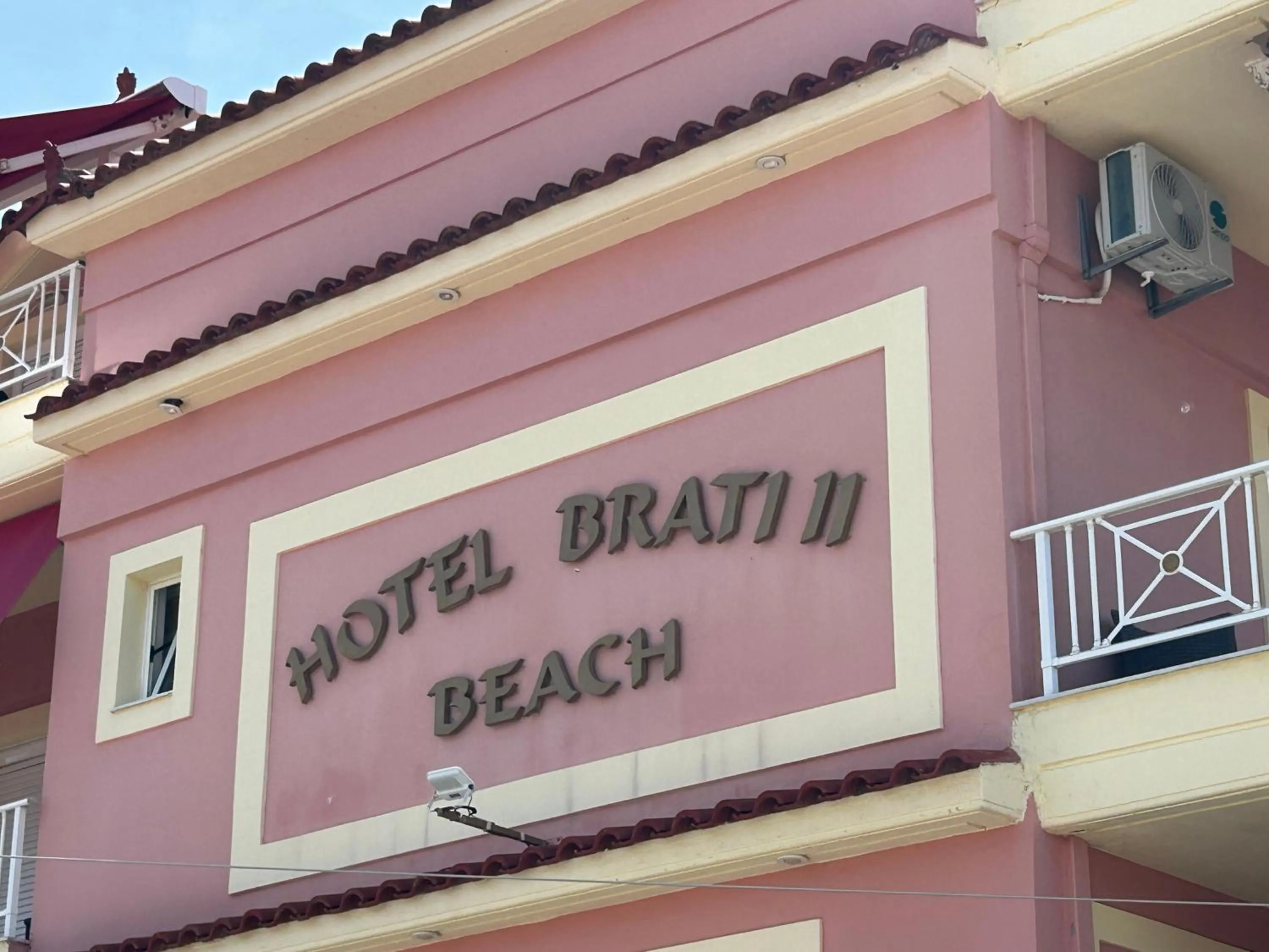 Property building in Brati II Beach Hotel