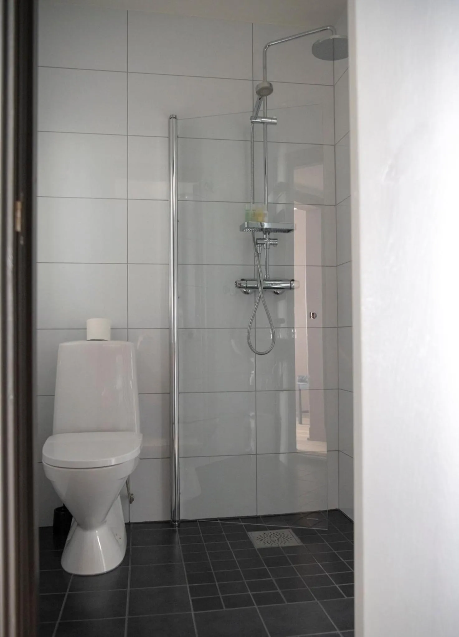 Shower in Hotel Fredrikstad