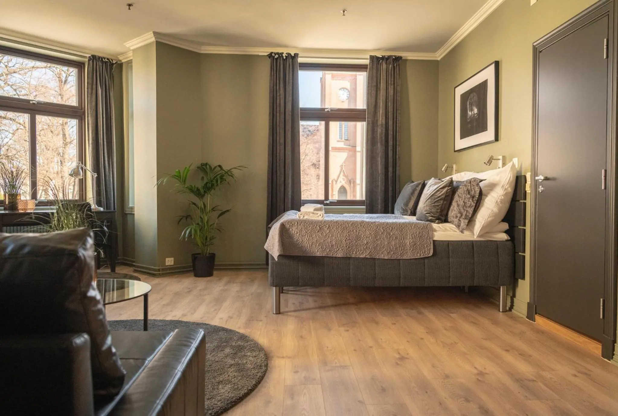 TV and multimedia, Bed in Hotel Fredrikstad