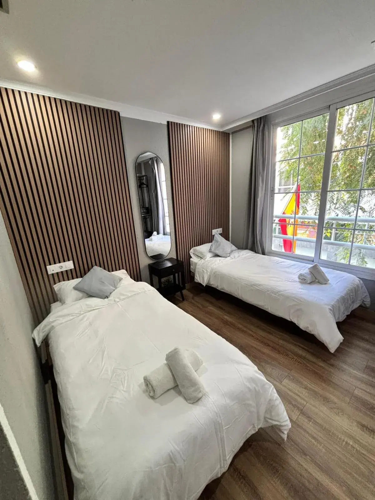 Twin Room in Hotel New Sanz Twin Room in Hotel New Sanz