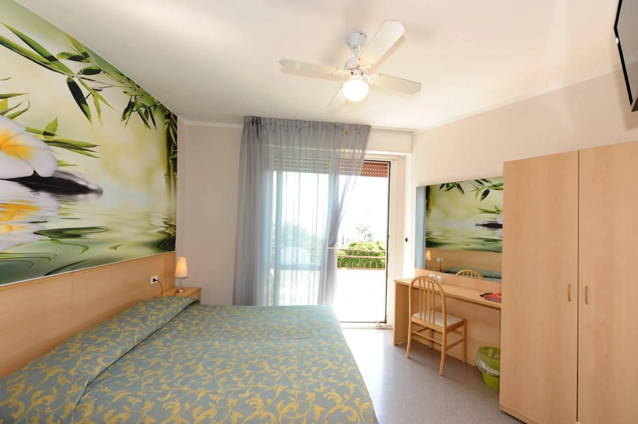 Bed in Hotel Villa Grazia