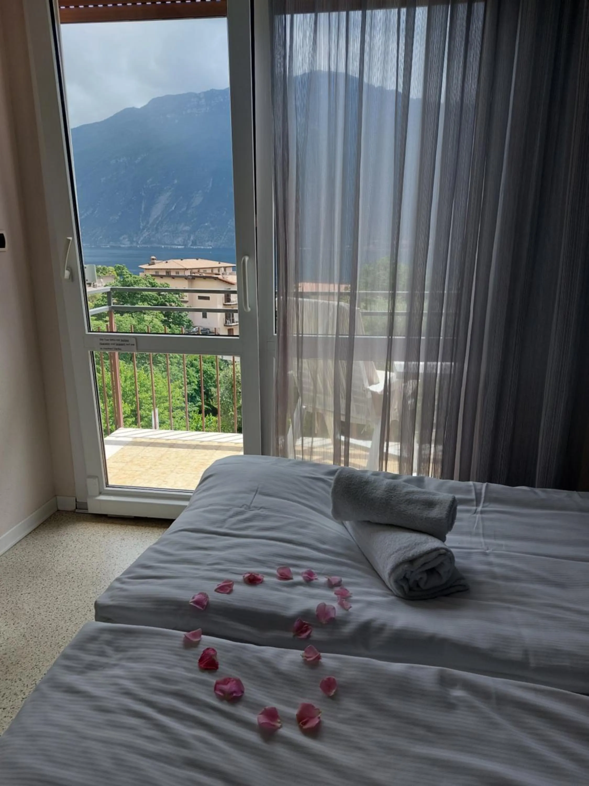 Bed in Hotel Villa Grazia