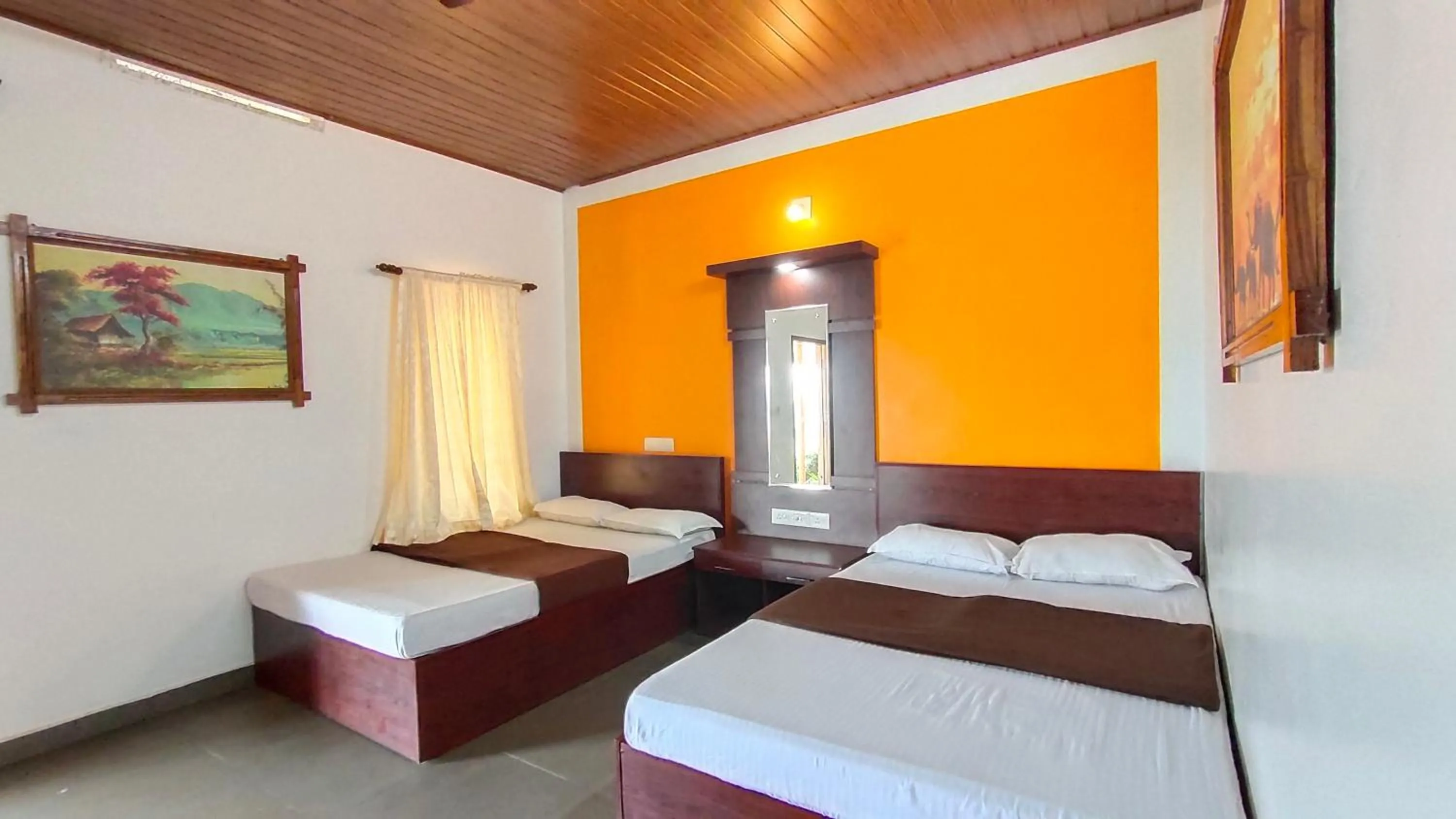 Bed in Theeram Agro Farm Hill Resort Vagamon