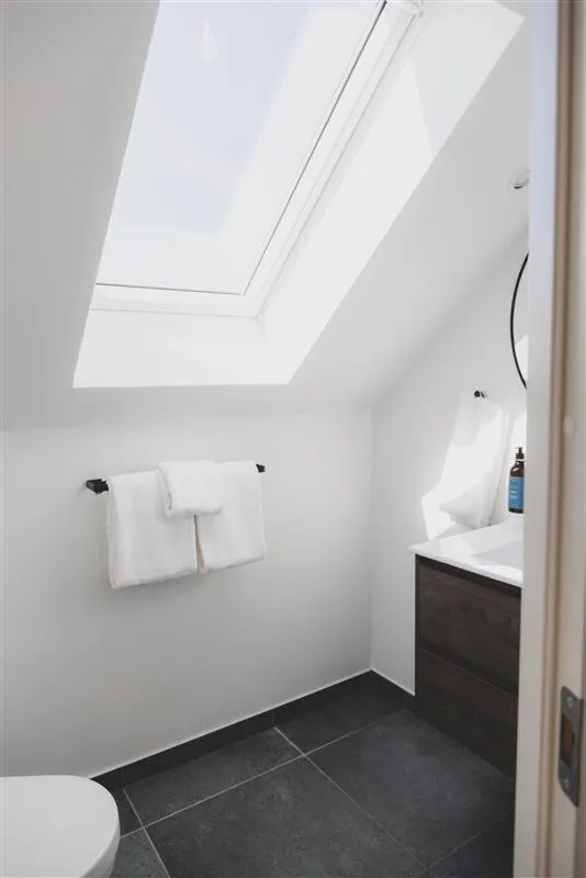 Bathroom in Nymindegab Kro