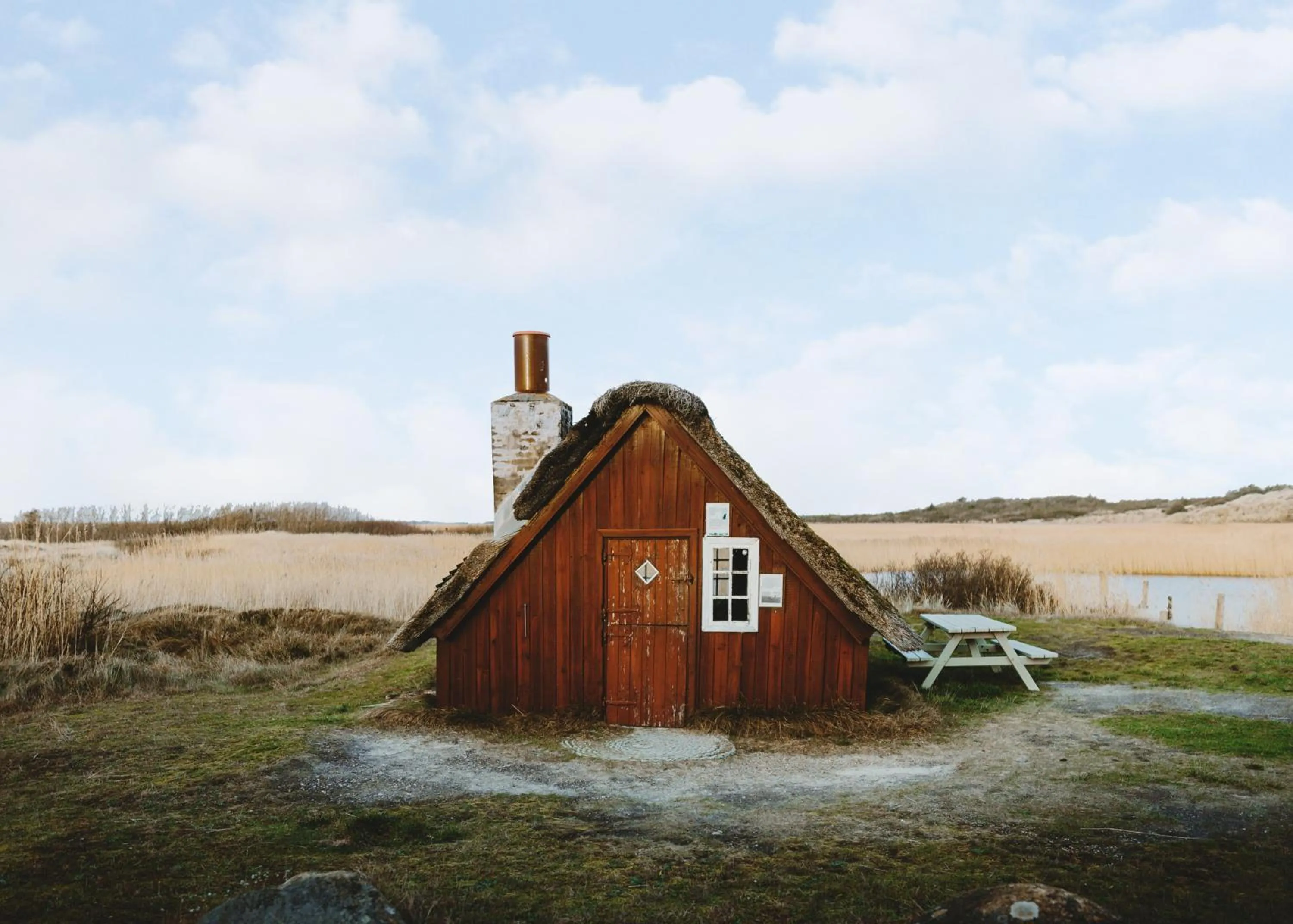 Natural landscape in Nymindegab Kro