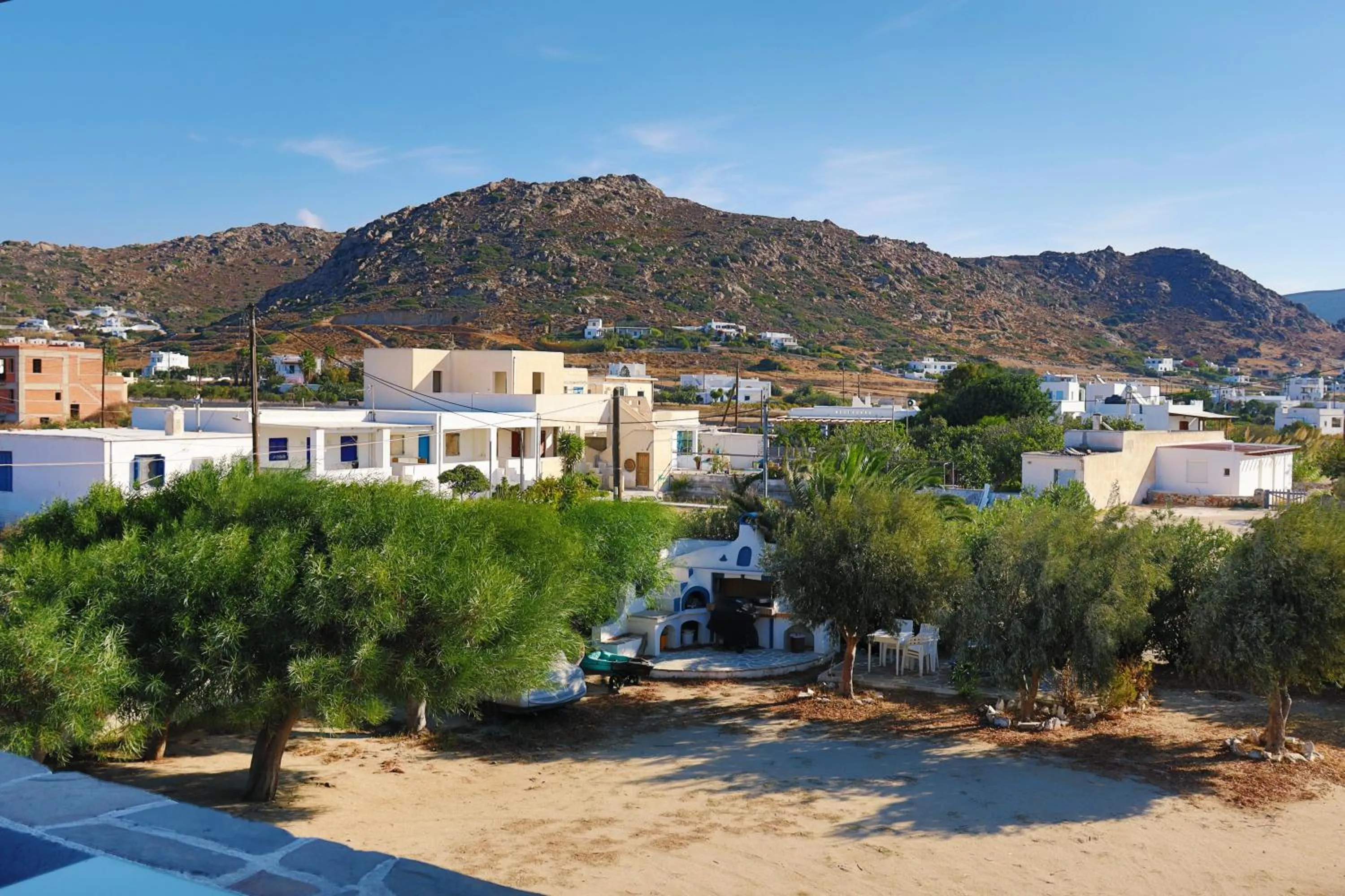 Garden view in Coralli Beach Apartments