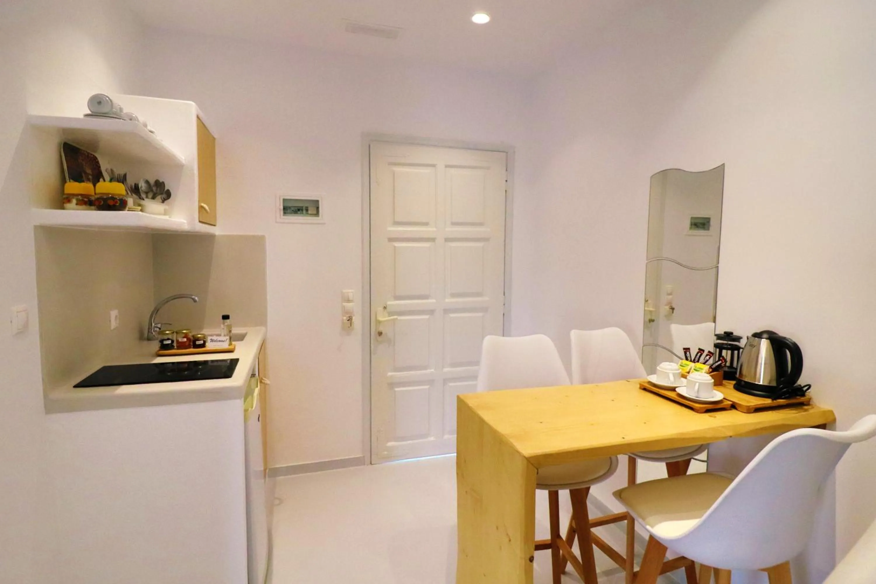 Living room in Coralli Beach Apartments