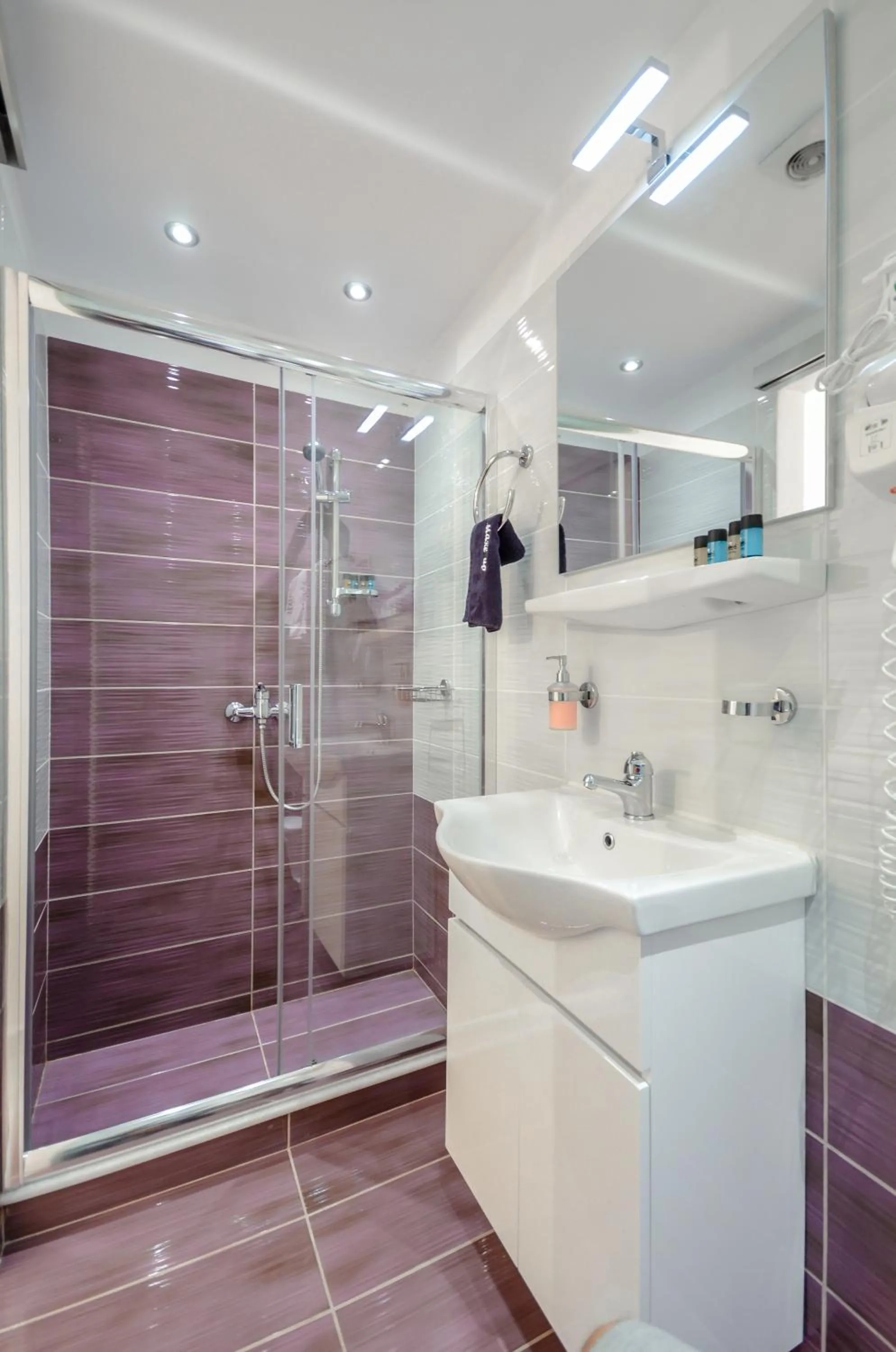 Shower in Hotel Anixis