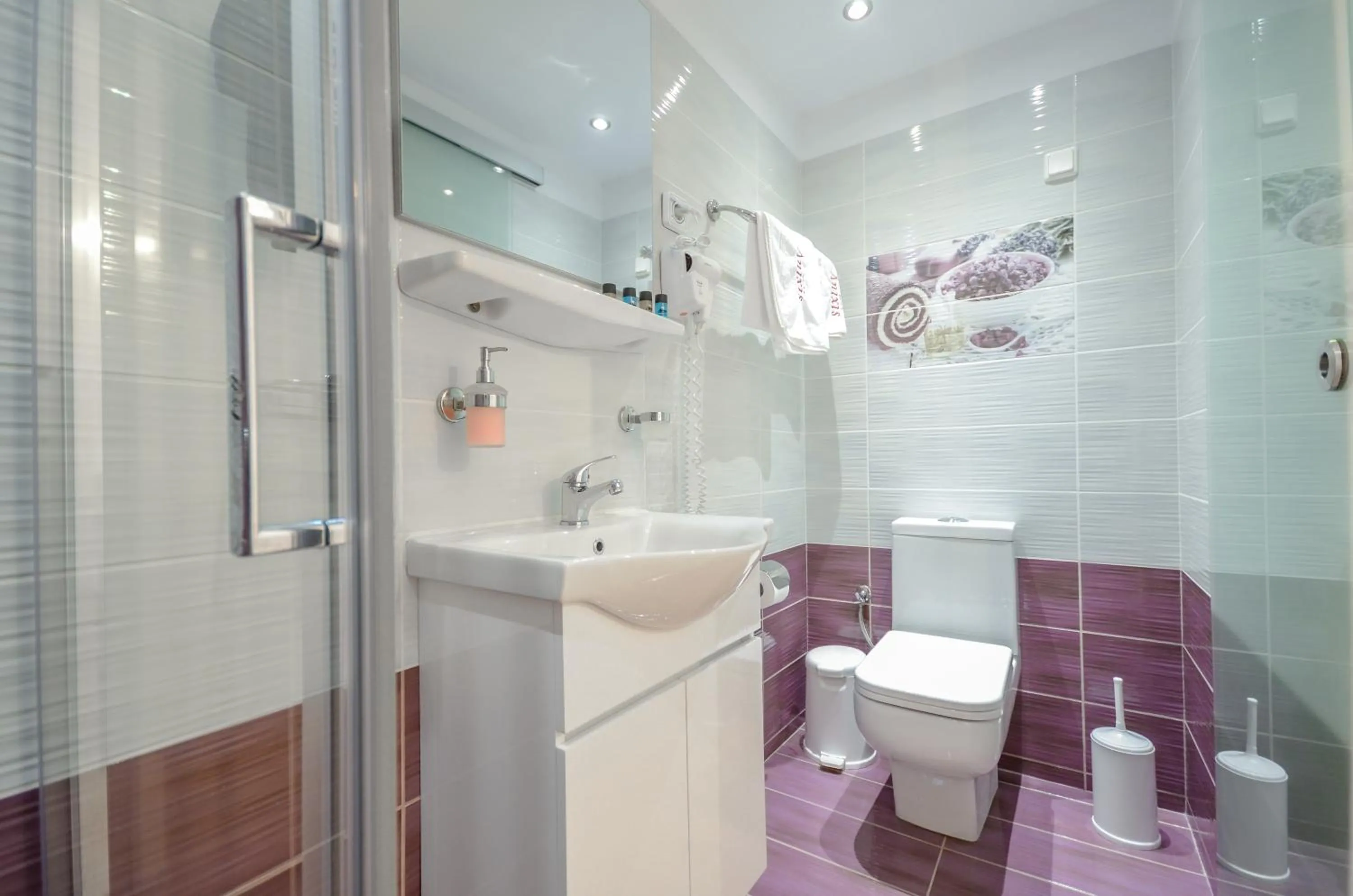 Bathroom in Hotel Anixis