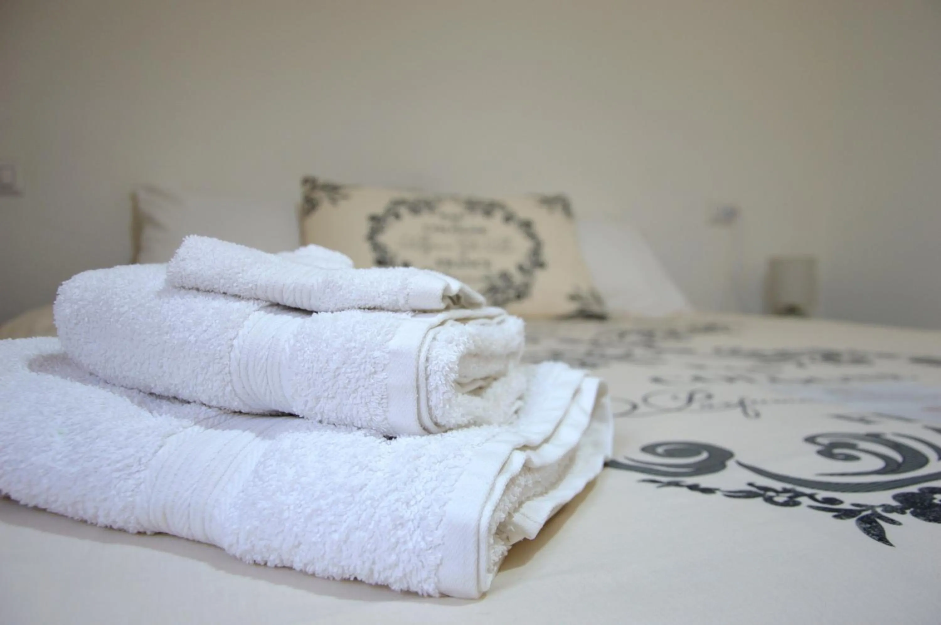 Bed in Mille Soli Bed and Breakfast