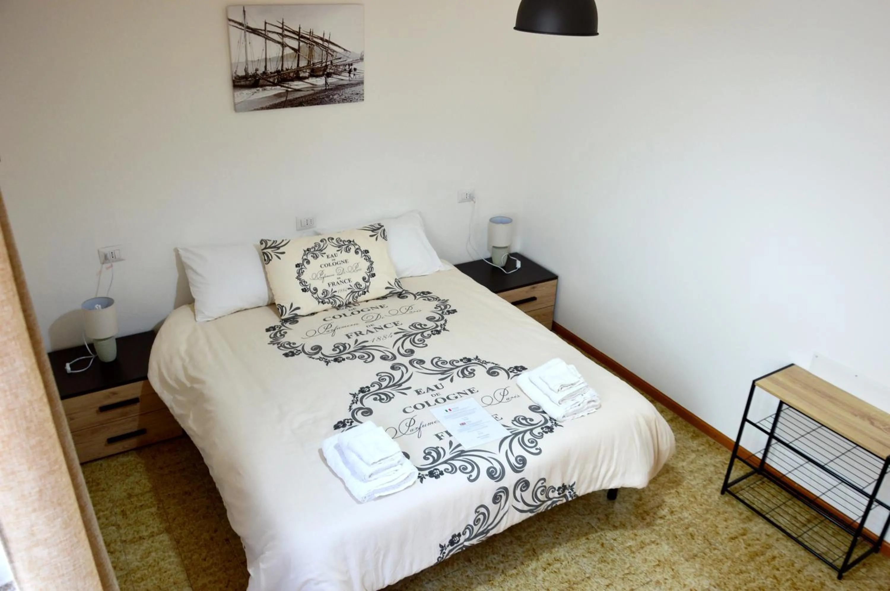 Bed in Mille Soli Bed and Breakfast