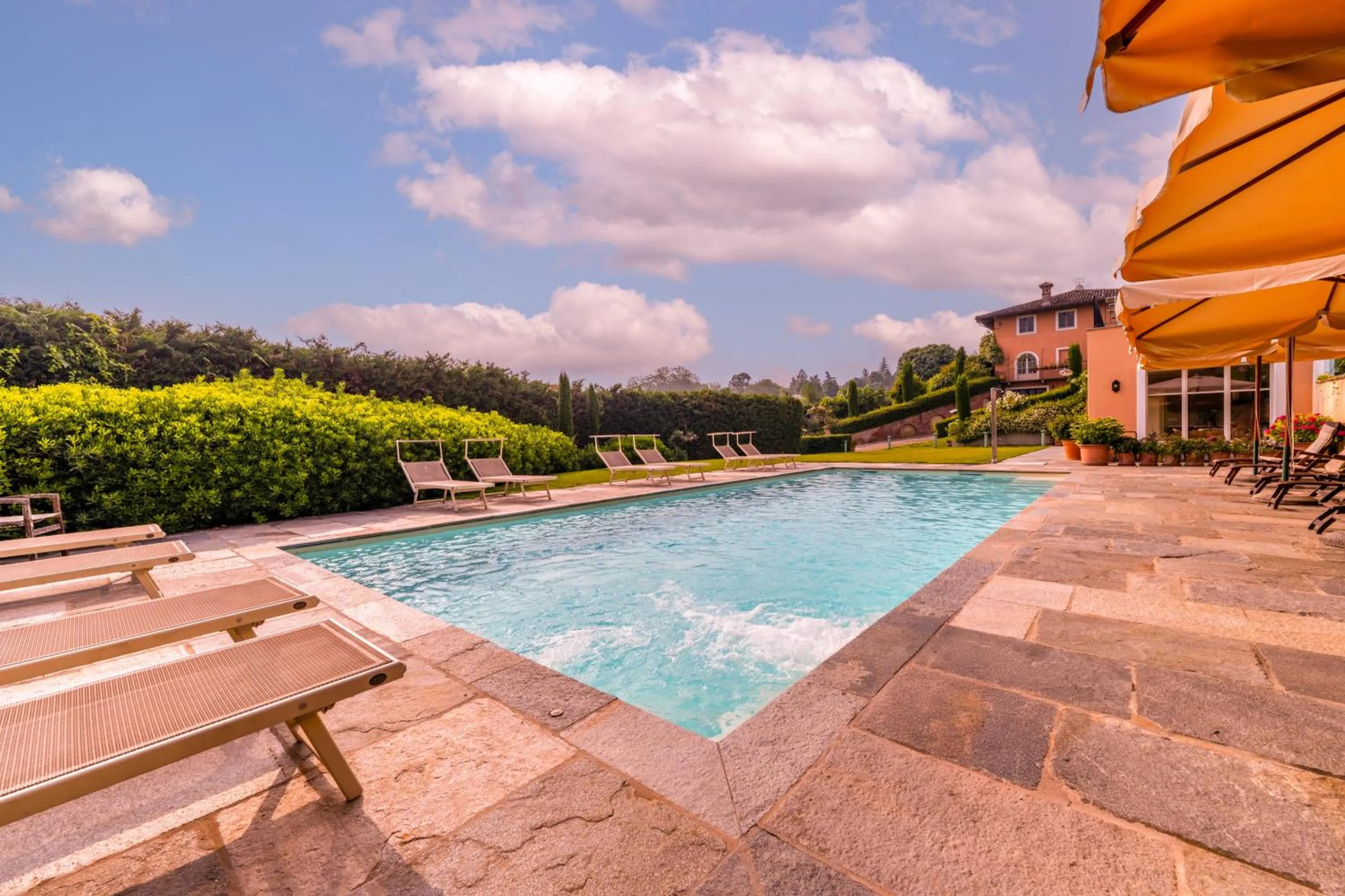 Natural landscape in Villa Bricco dei Cogni