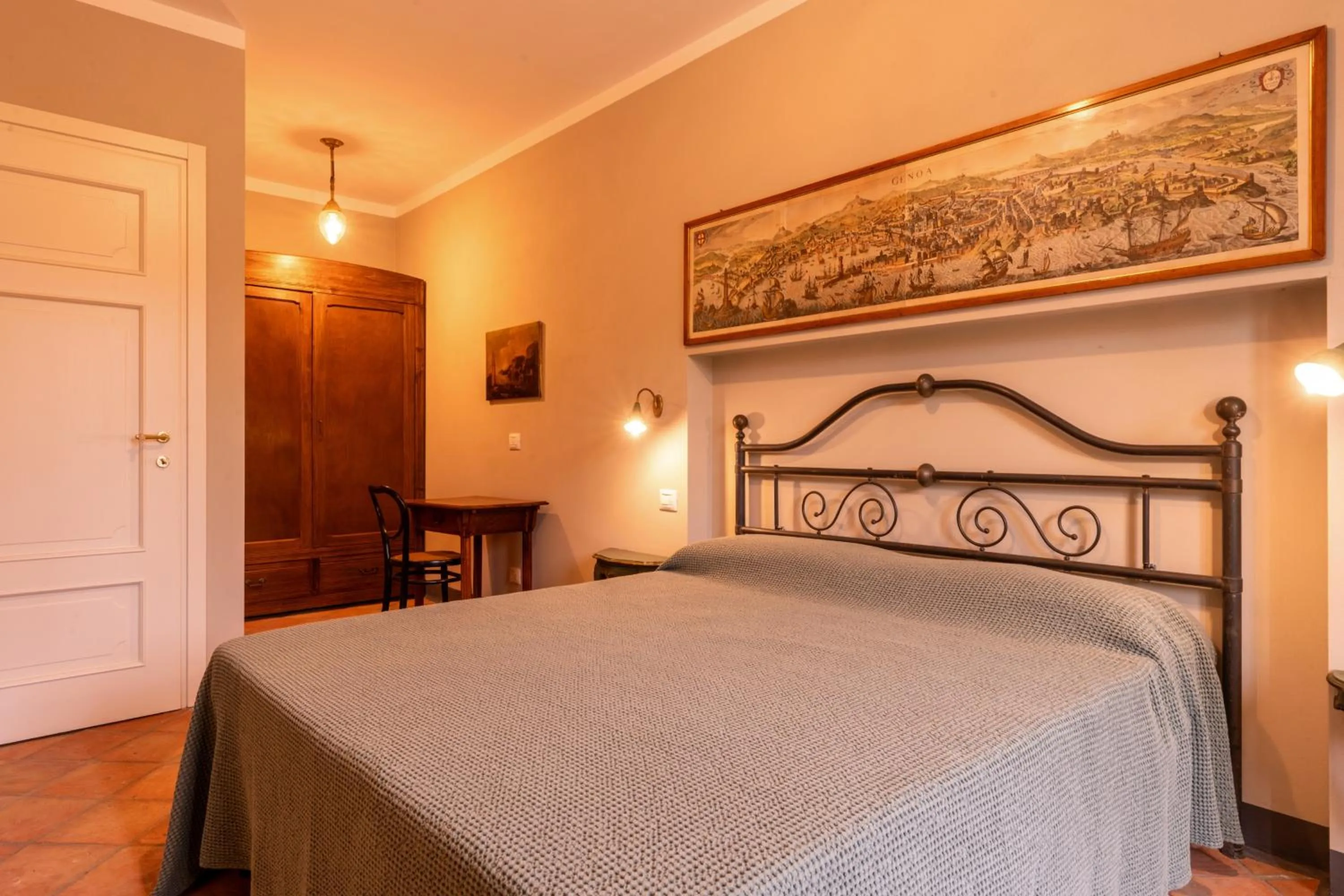 Bed in Villa Bricco dei Cogni