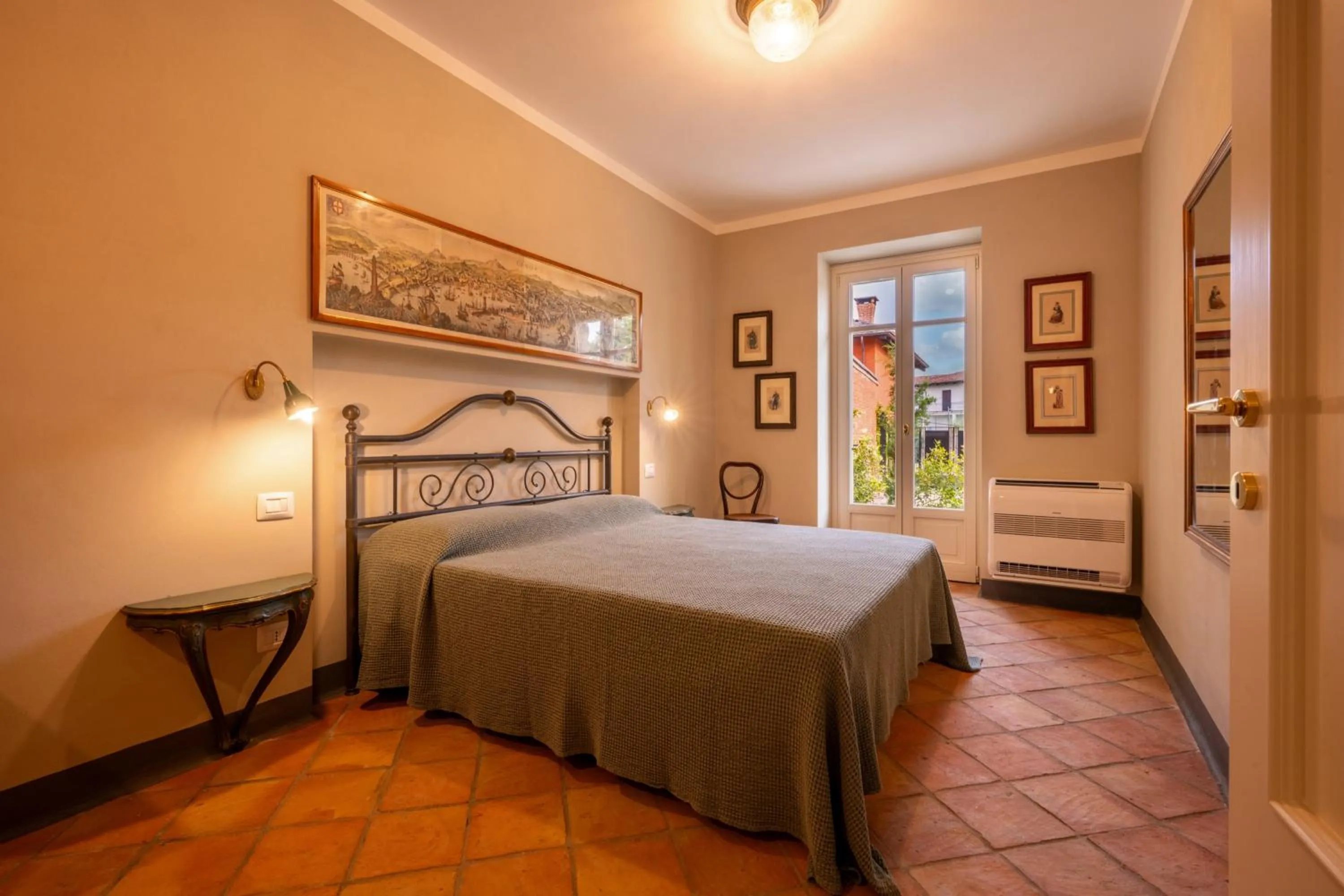 Bed in Villa Bricco dei Cogni