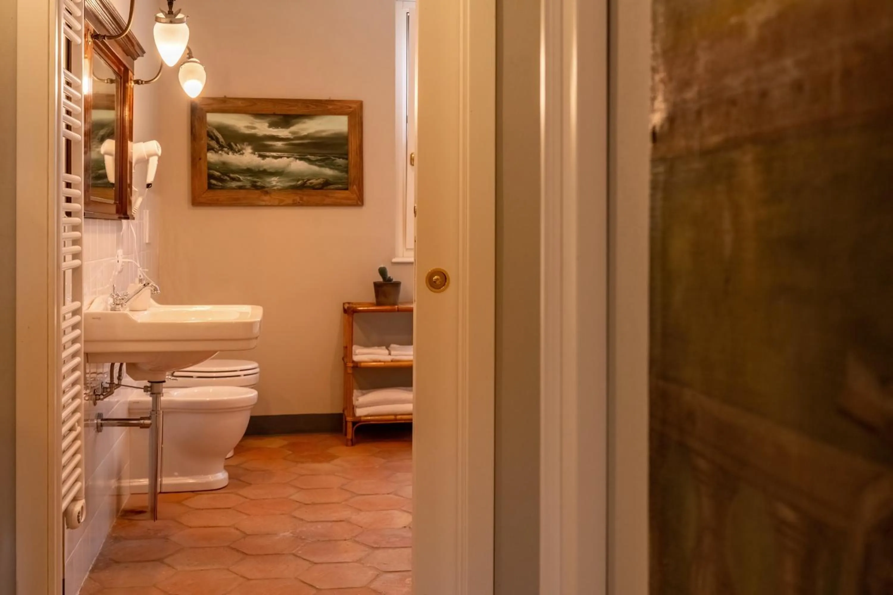 Toilet in Villa Bricco dei Cogni