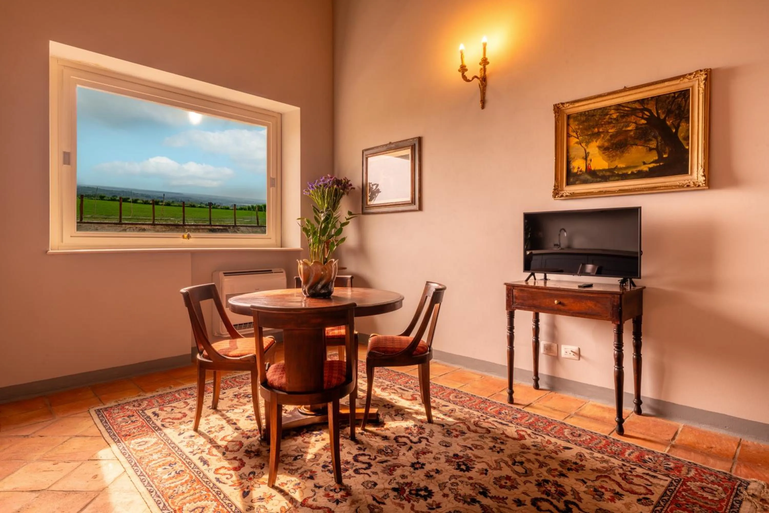 Natural landscape in Villa Bricco dei Cogni