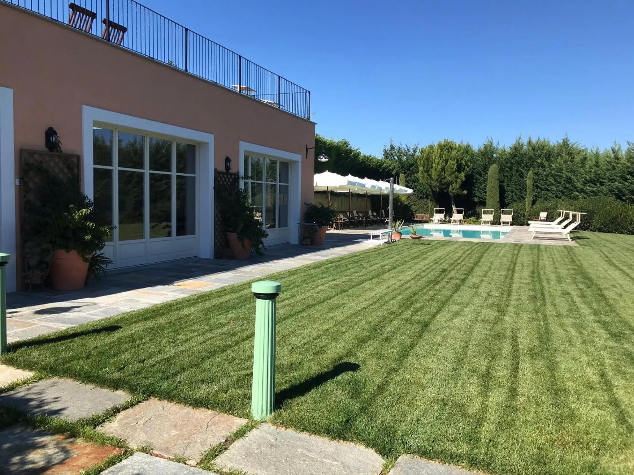 Garden in Villa Bricco dei Cogni