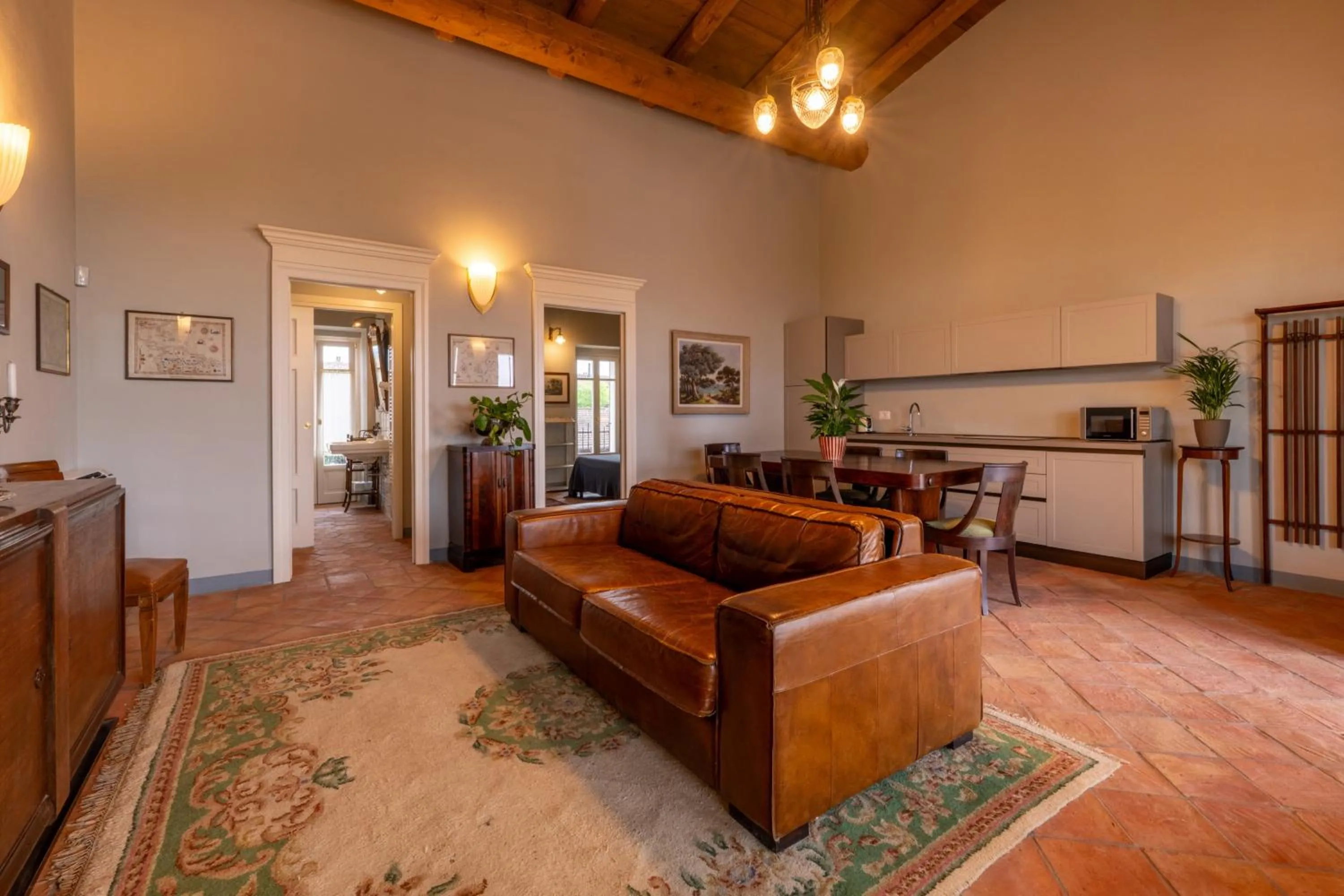 Kitchen or kitchenette in Villa Bricco dei Cogni