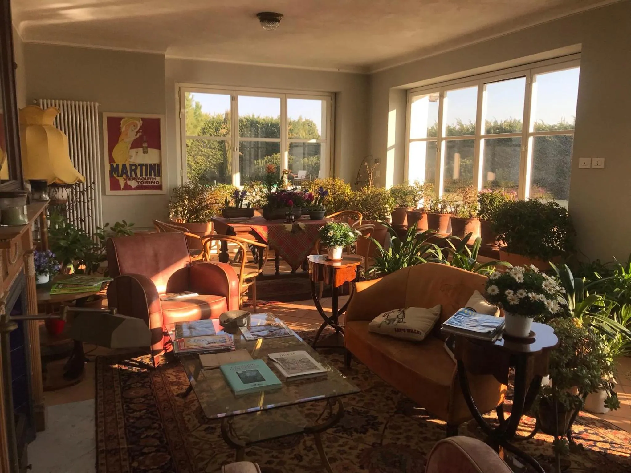 Garden in Villa Bricco dei Cogni