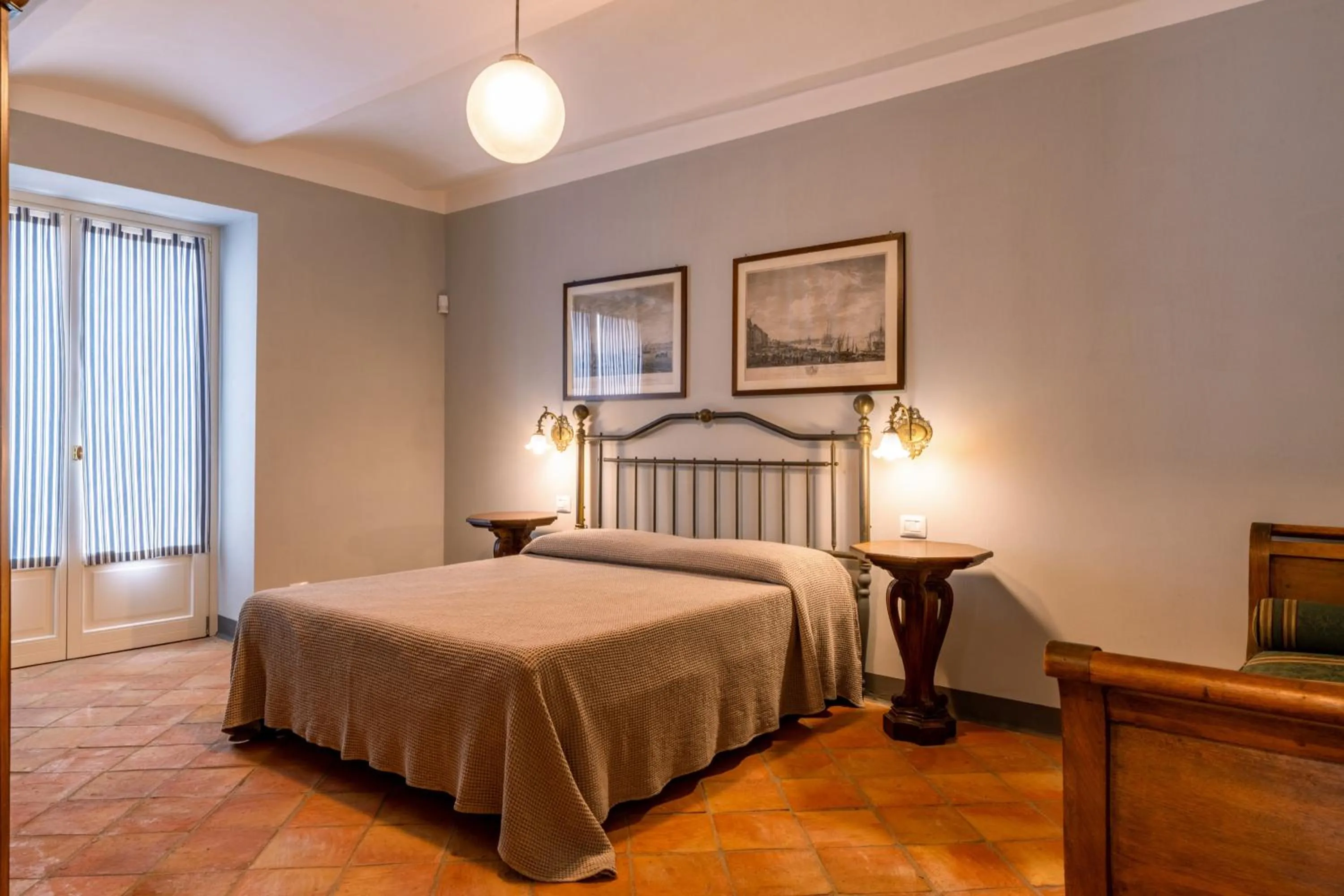 Bed in Villa Bricco dei Cogni