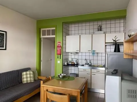 Kitchen or kitchenette in Hospedaria Verdemar
