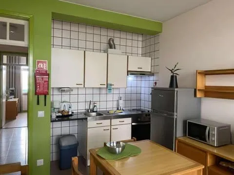 Kitchen or kitchenette in Hospedaria Verdemar