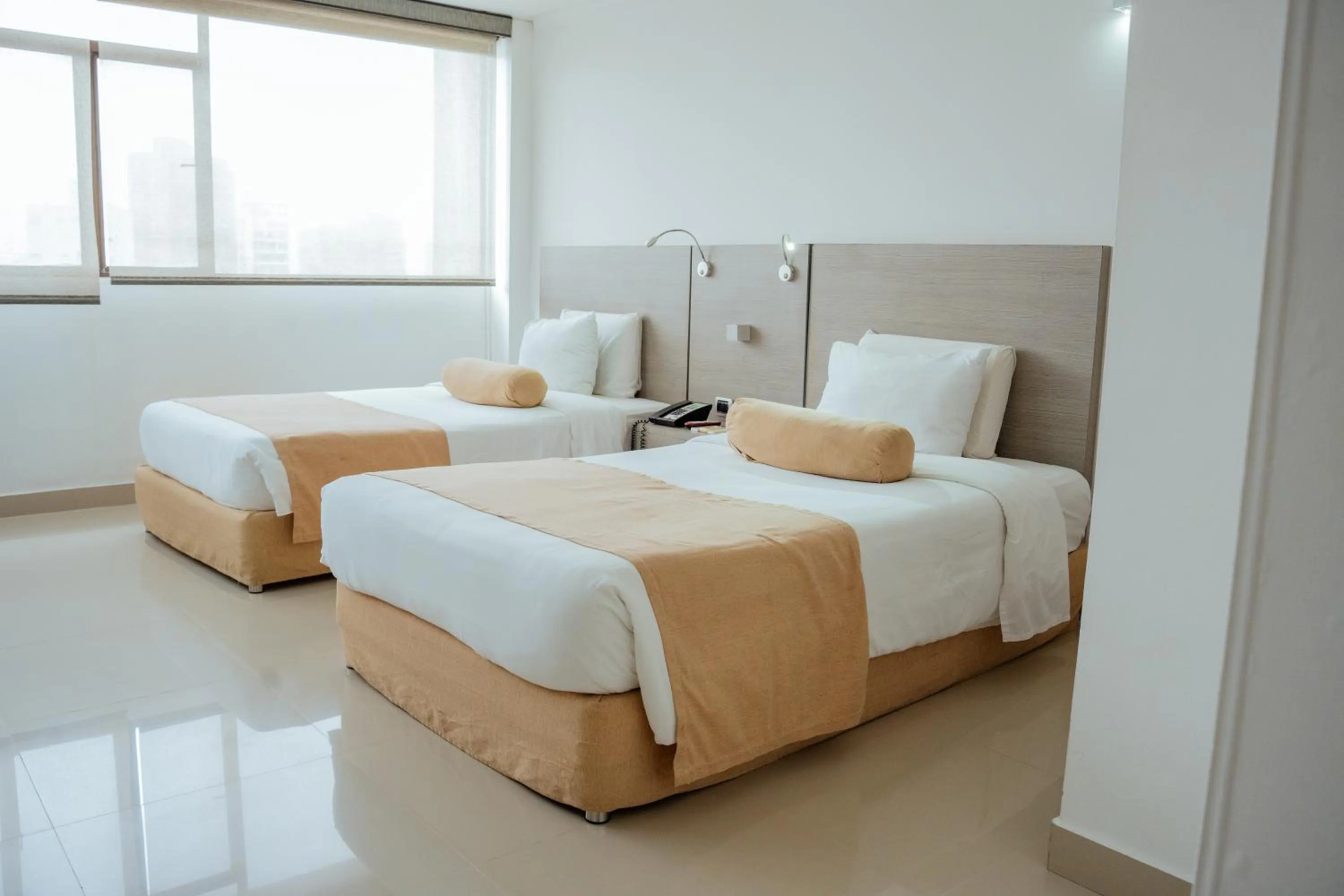 Bed in Hotel Barranquilla Plaza
