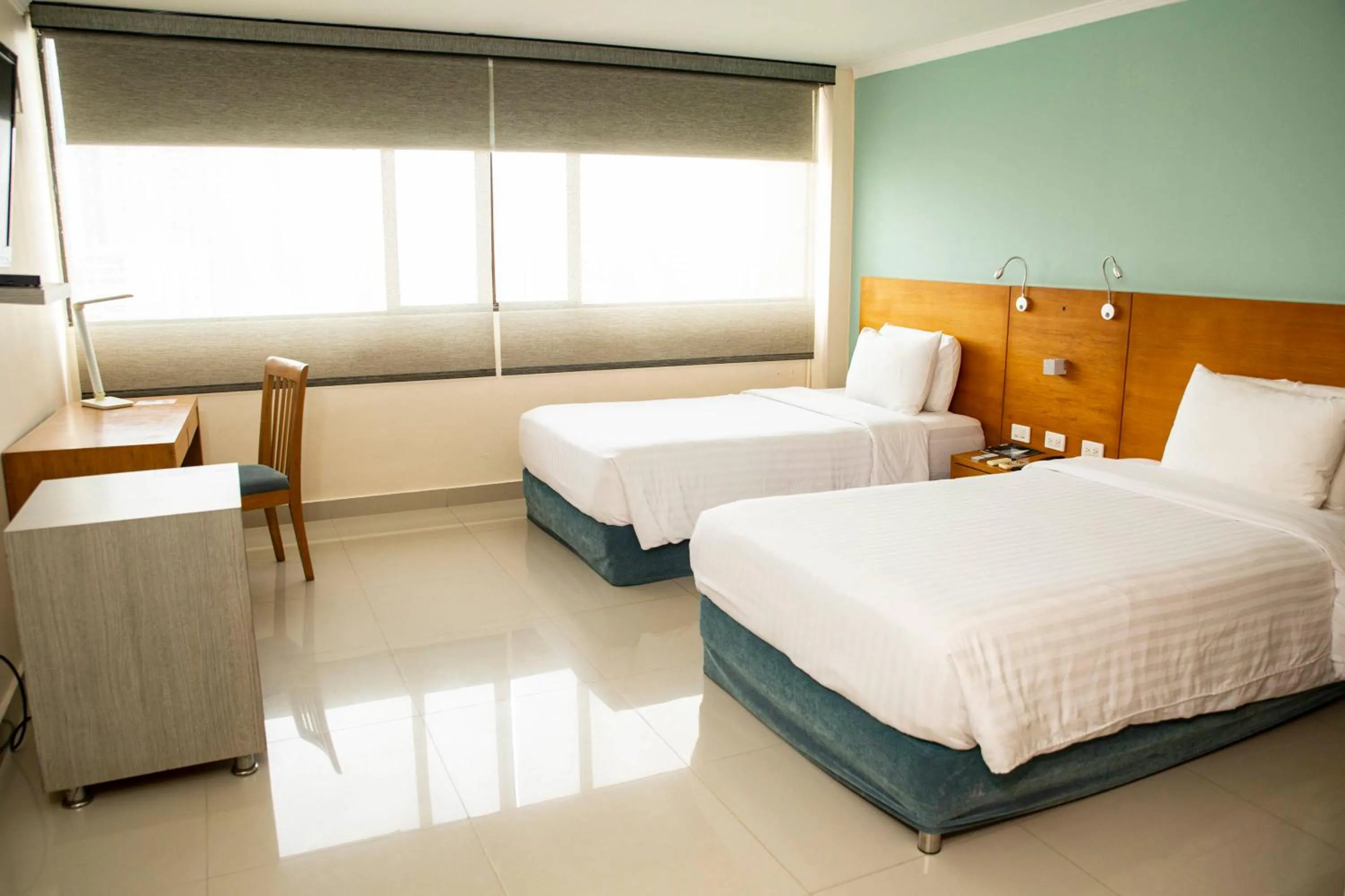 Bed in Hotel Barranquilla Plaza