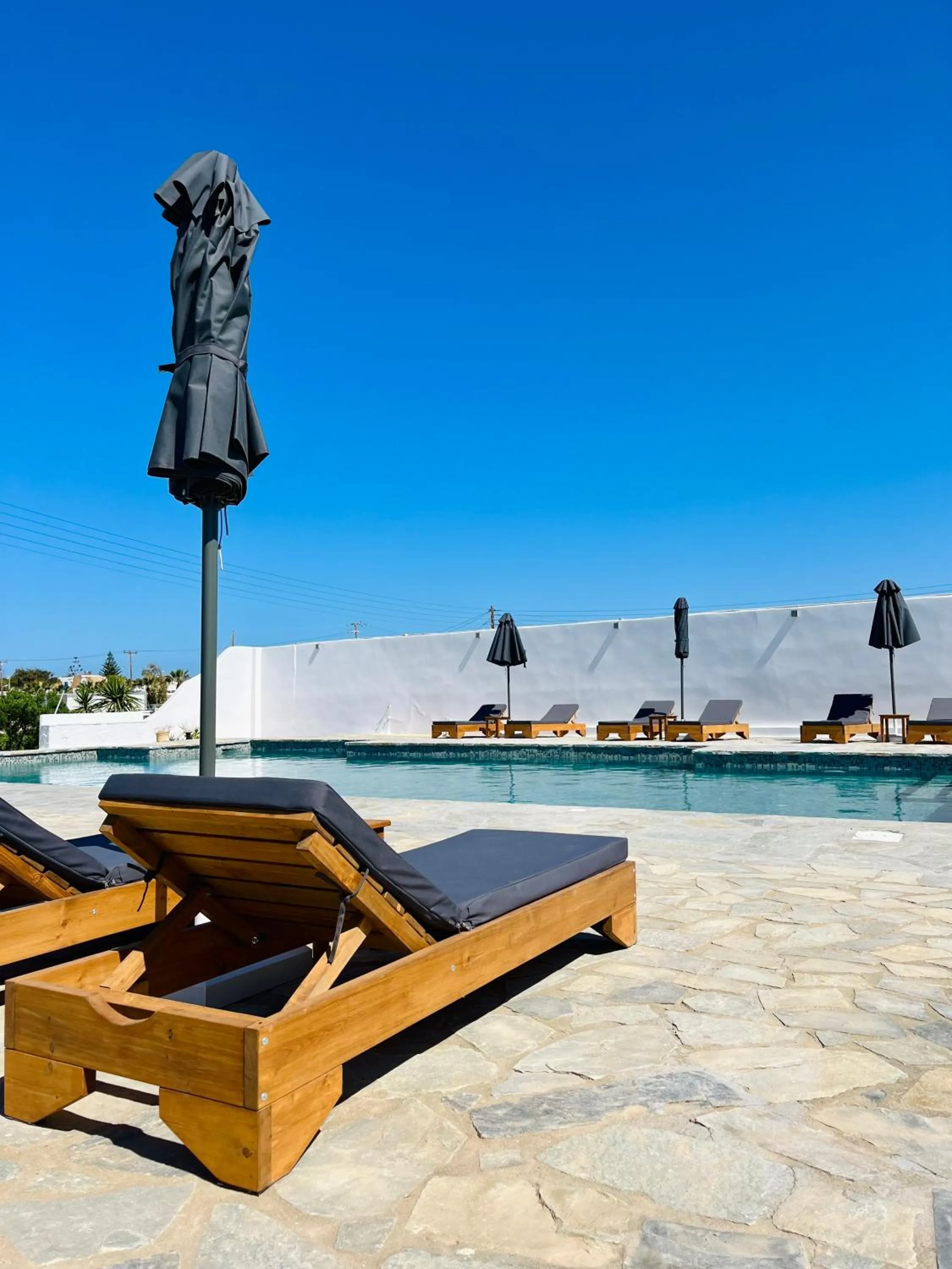 Swimming pool in Fikas Hotel