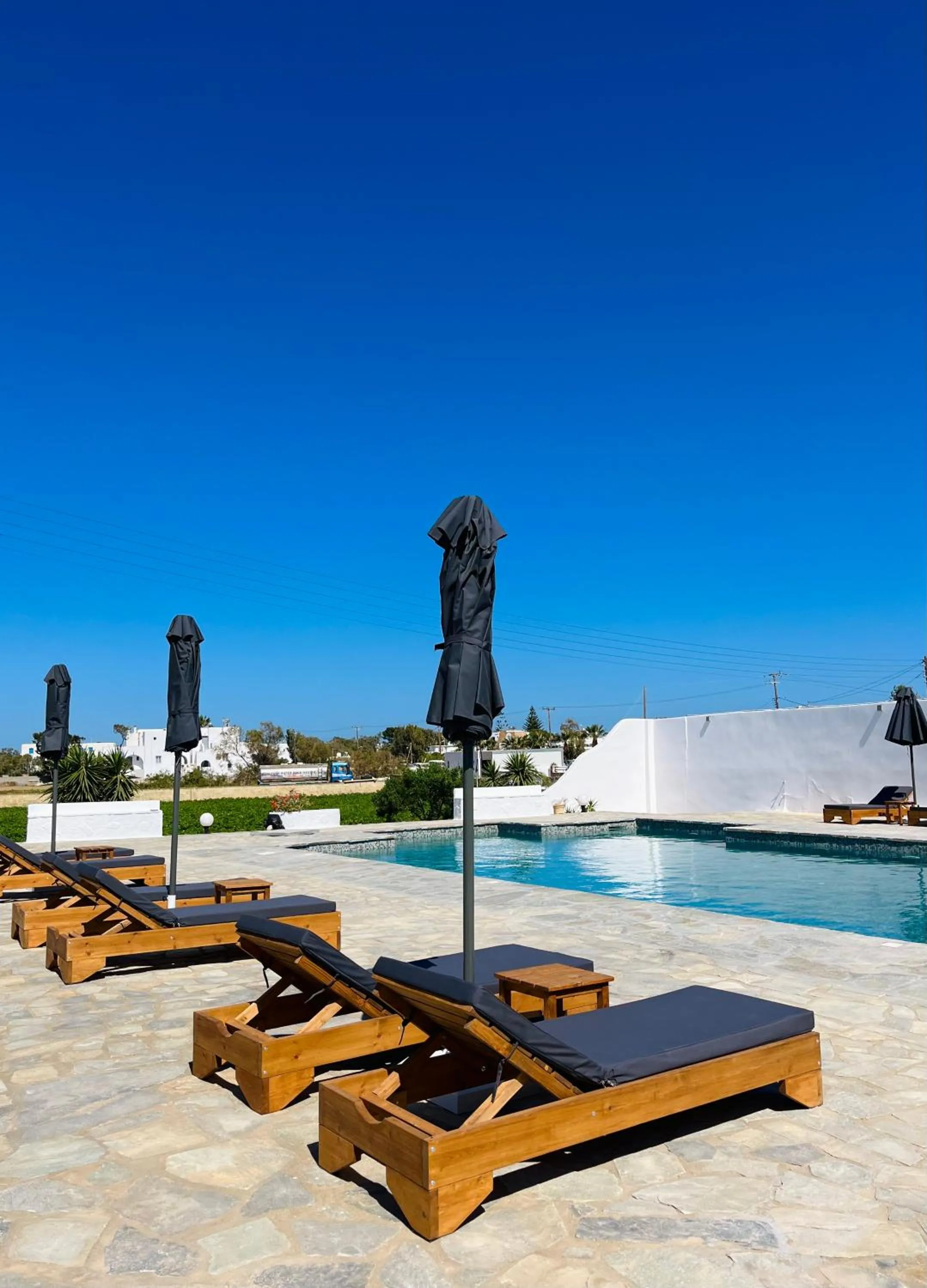 Swimming pool in Fikas Hotel