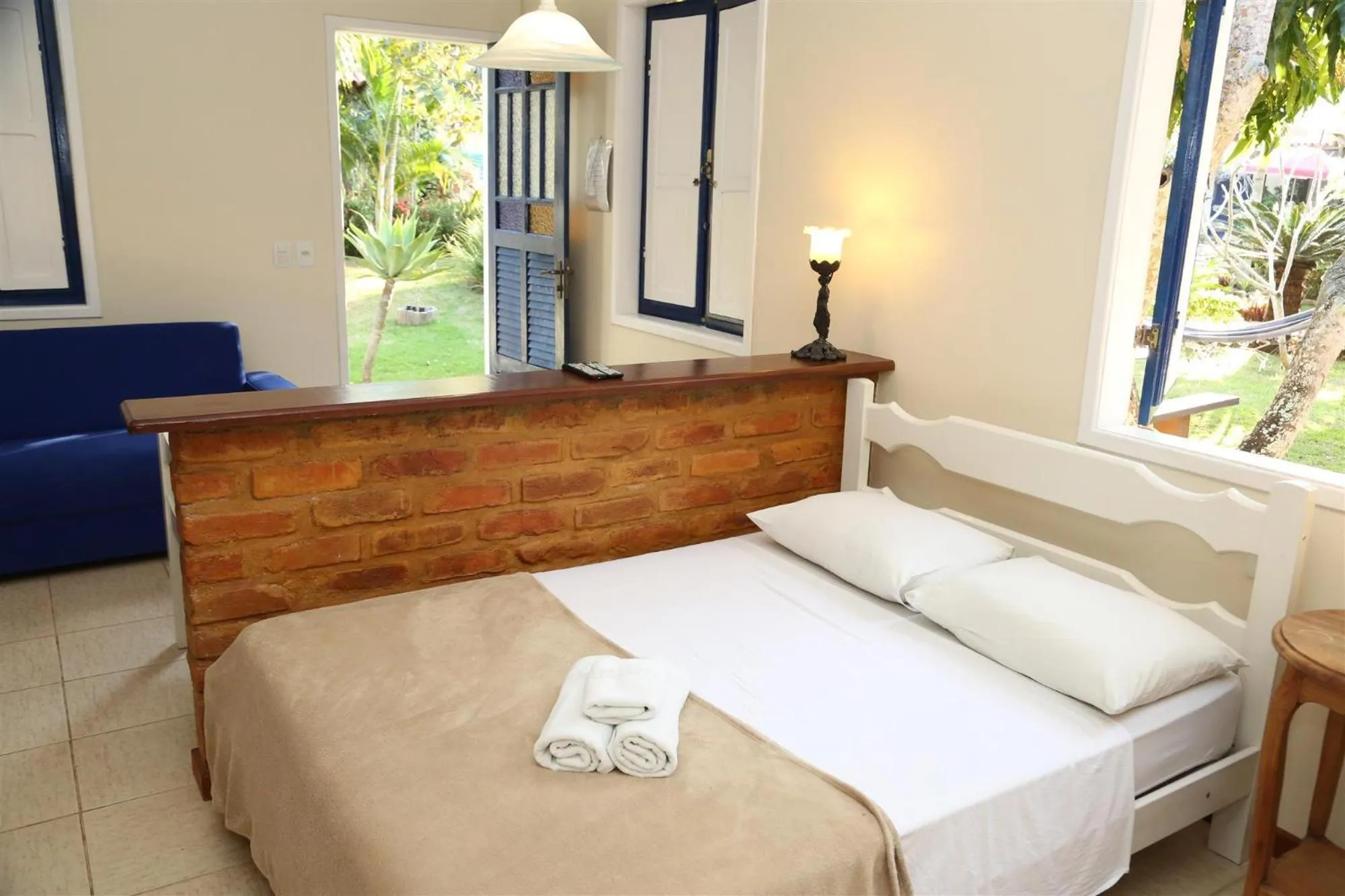 Photo of the whole room, Bed in Pousada Solar Dos Corais