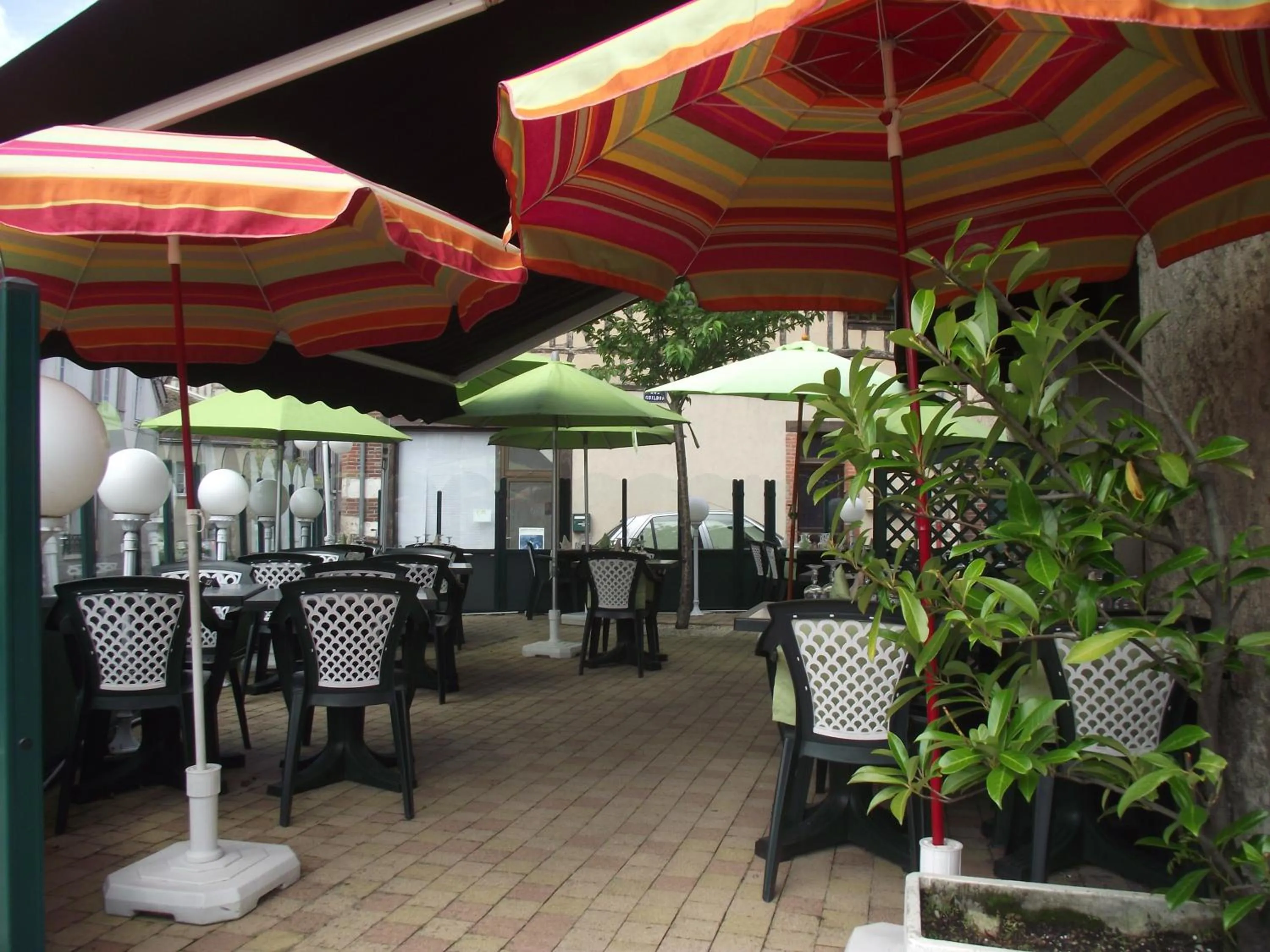 Patio in Le Sauvage