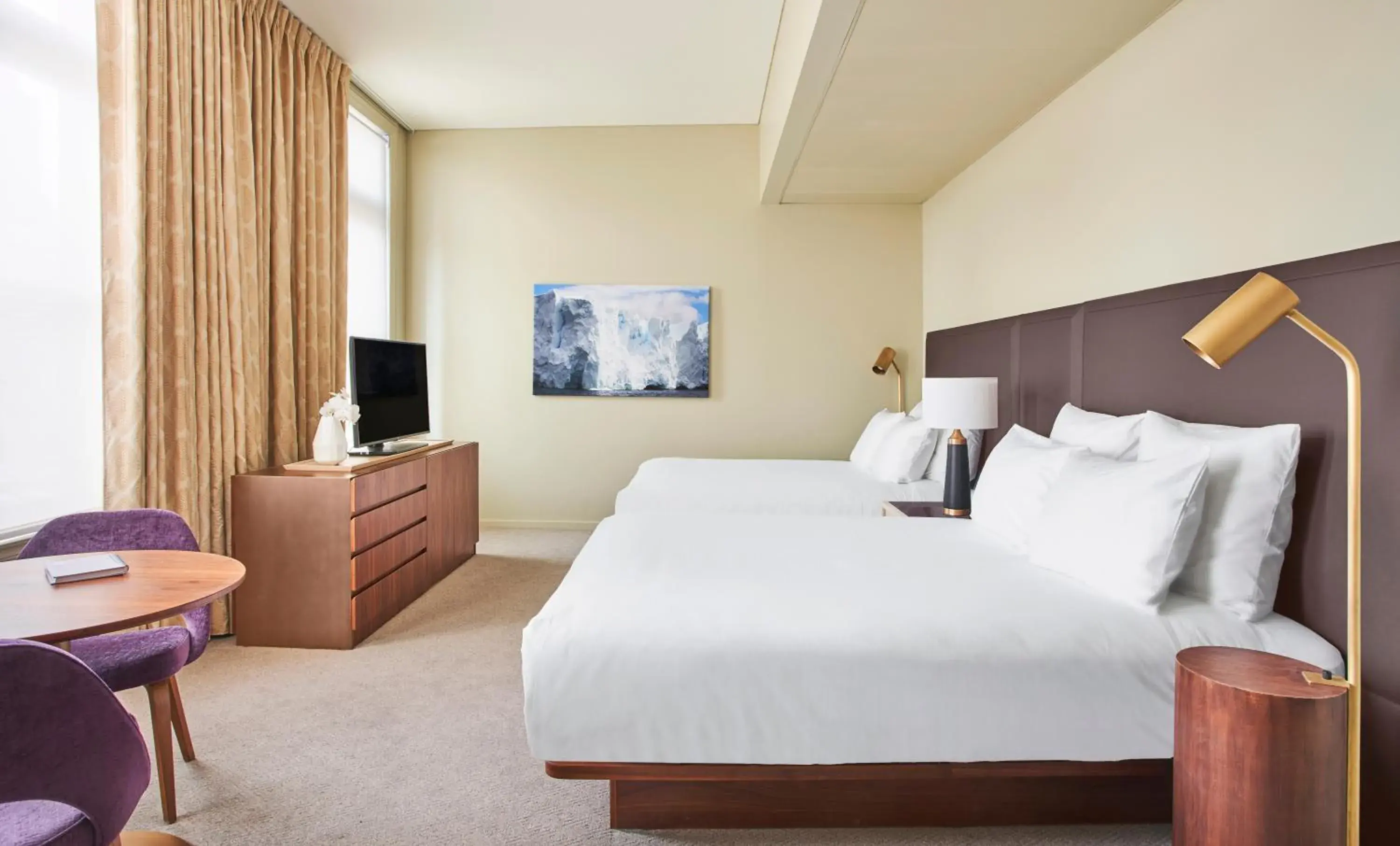 Luxury Double Queen Room in Hotel Savoy Kansas City, Tapestry Collection by Hilton Luxury Double Queen Room in Hotel Savoy Kansas City, Tapestry Collection by Hilton