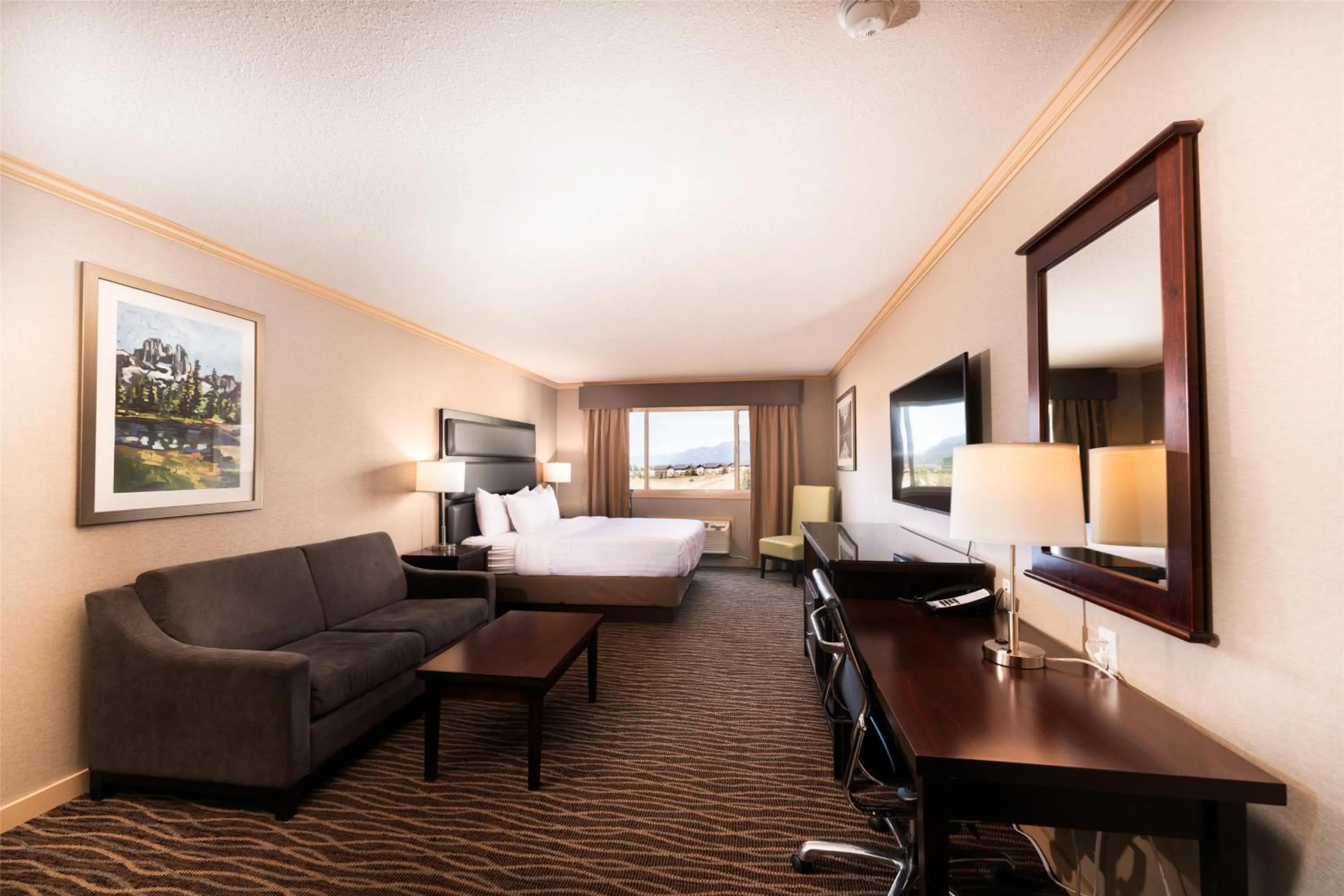 Photo of the whole room, Bed in Prestige Radium Hot Springs Resort, WorldHotels Crafted